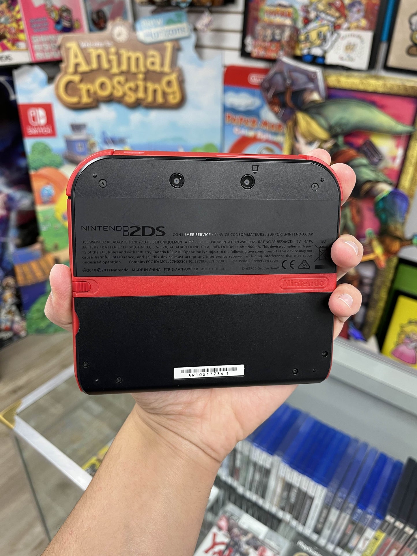 Nintendo 2DS Black/Red