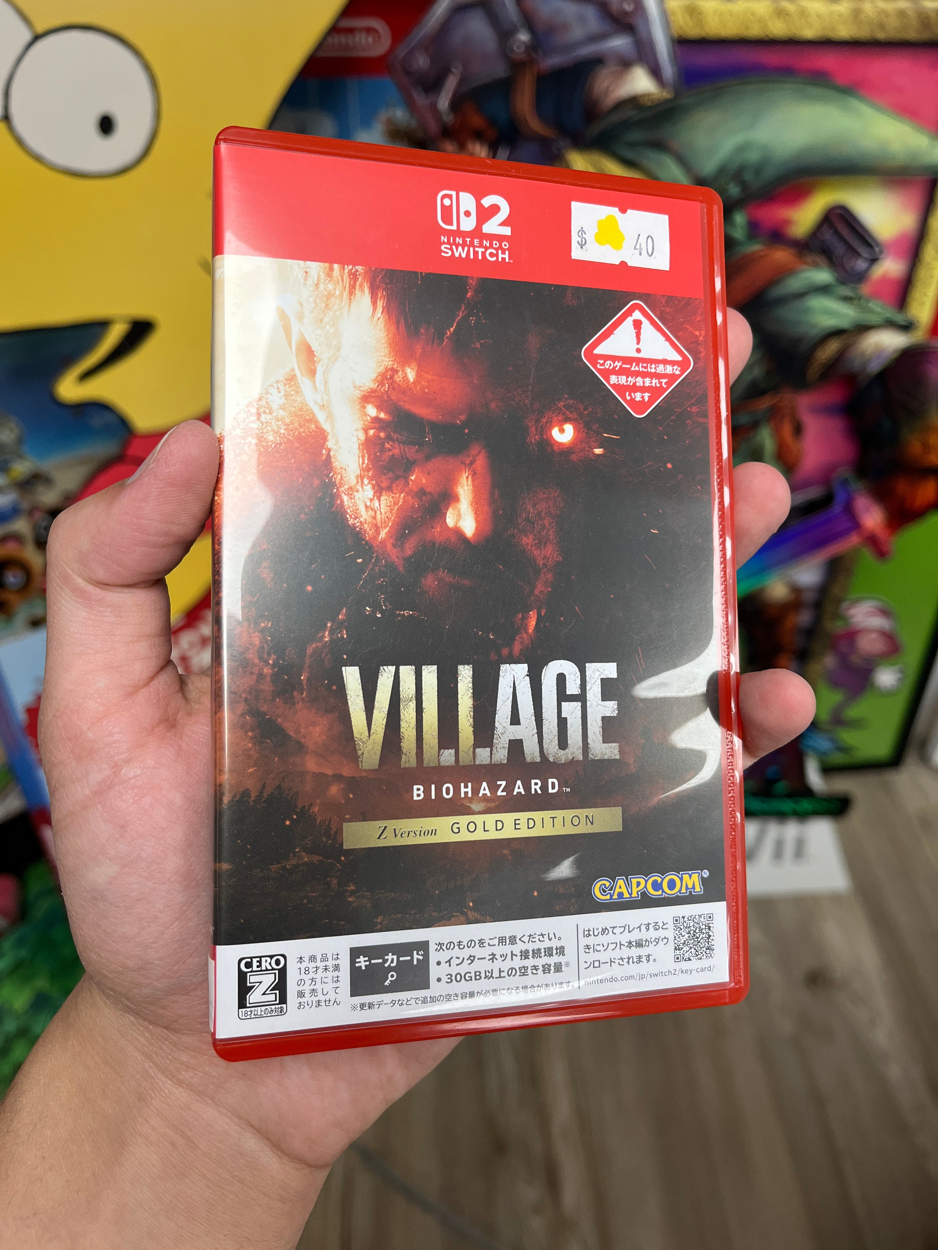 Biohazard Village Z Version Gold Edition (JP Nintendo Switch