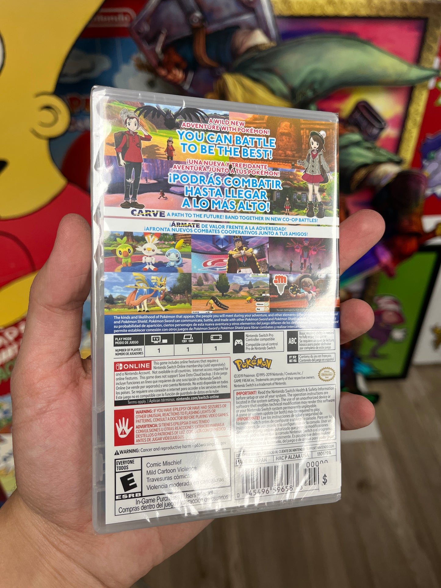 Pokemon Sword Switch CIB