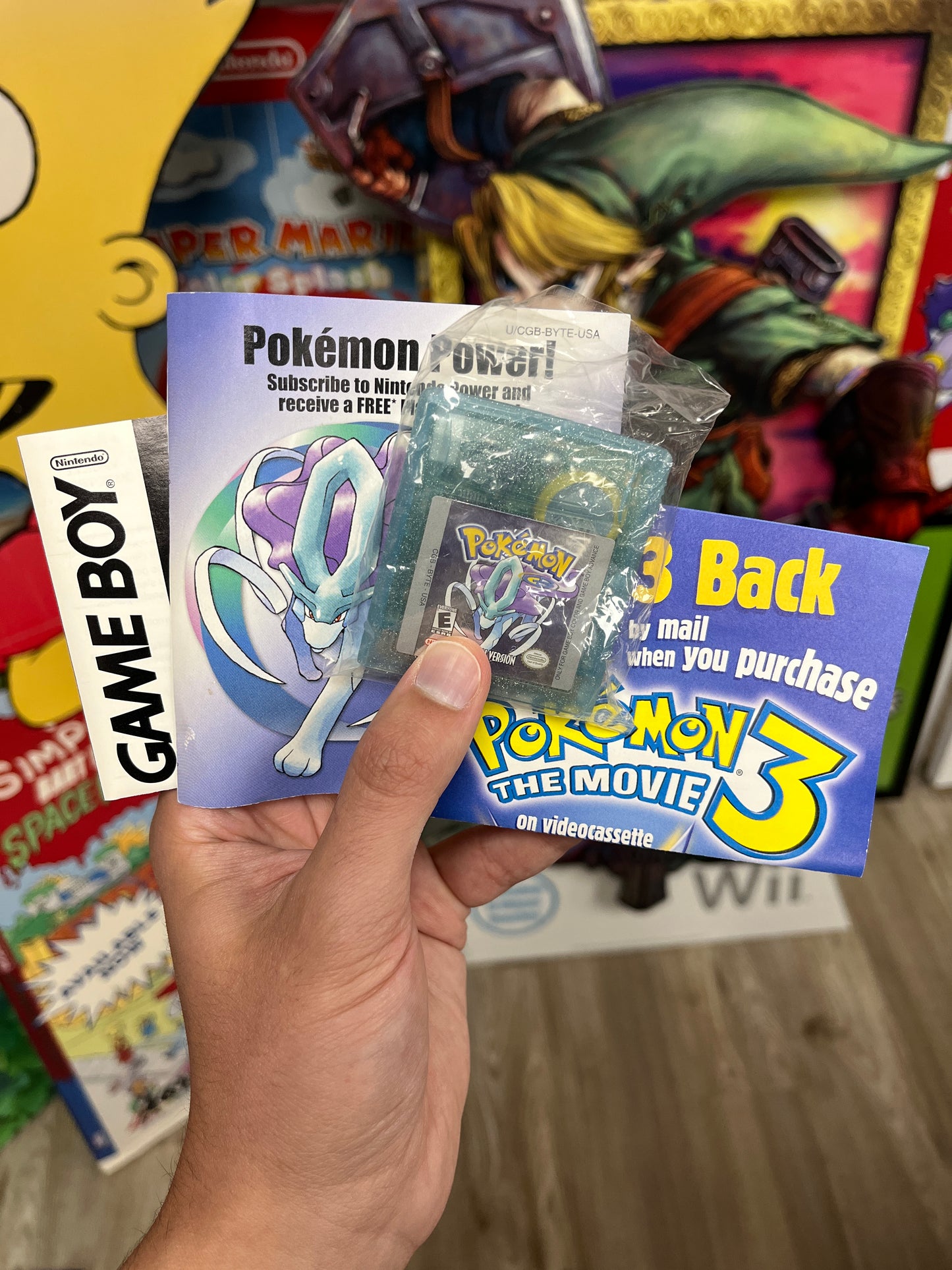 Pokemon Crystal GBC Boxed Grail