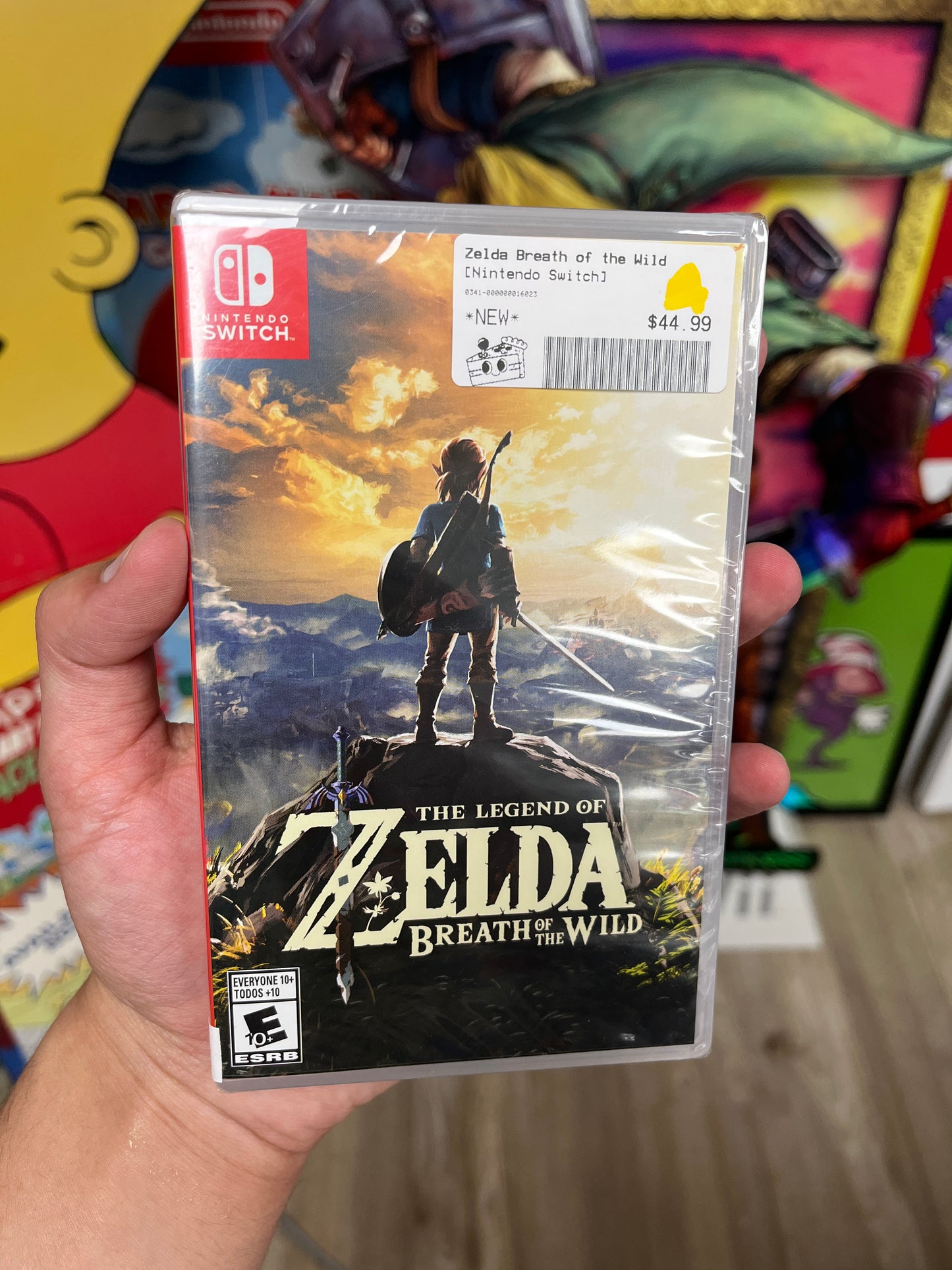 Zelda Breath of the Wild Switch Sealed