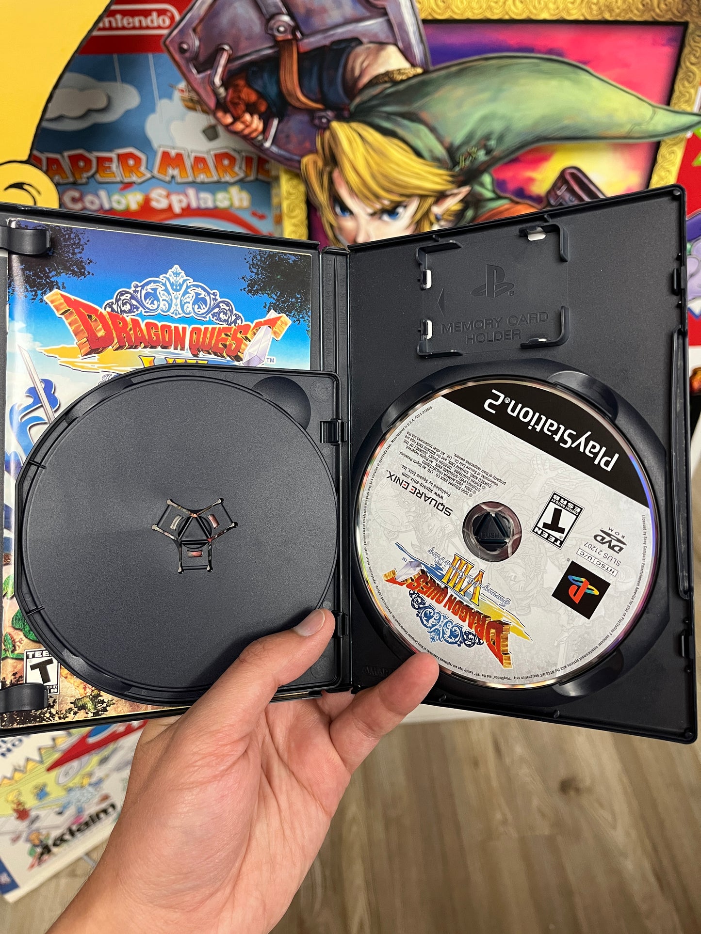 Dragon Quest VIII: Journey of the Cursed King PS2 Complete W/ Bonus Disc