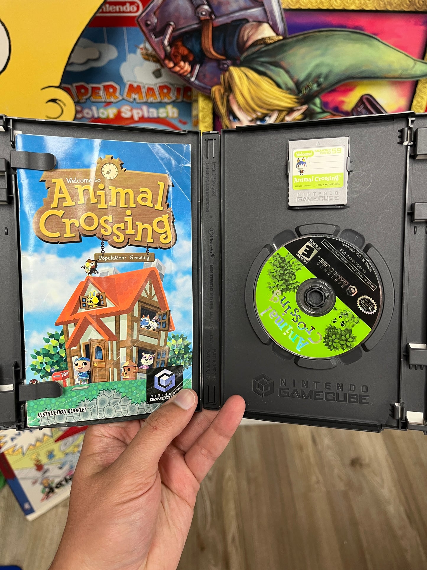 Animal Crossing GameCube Complete W/ Memory Card