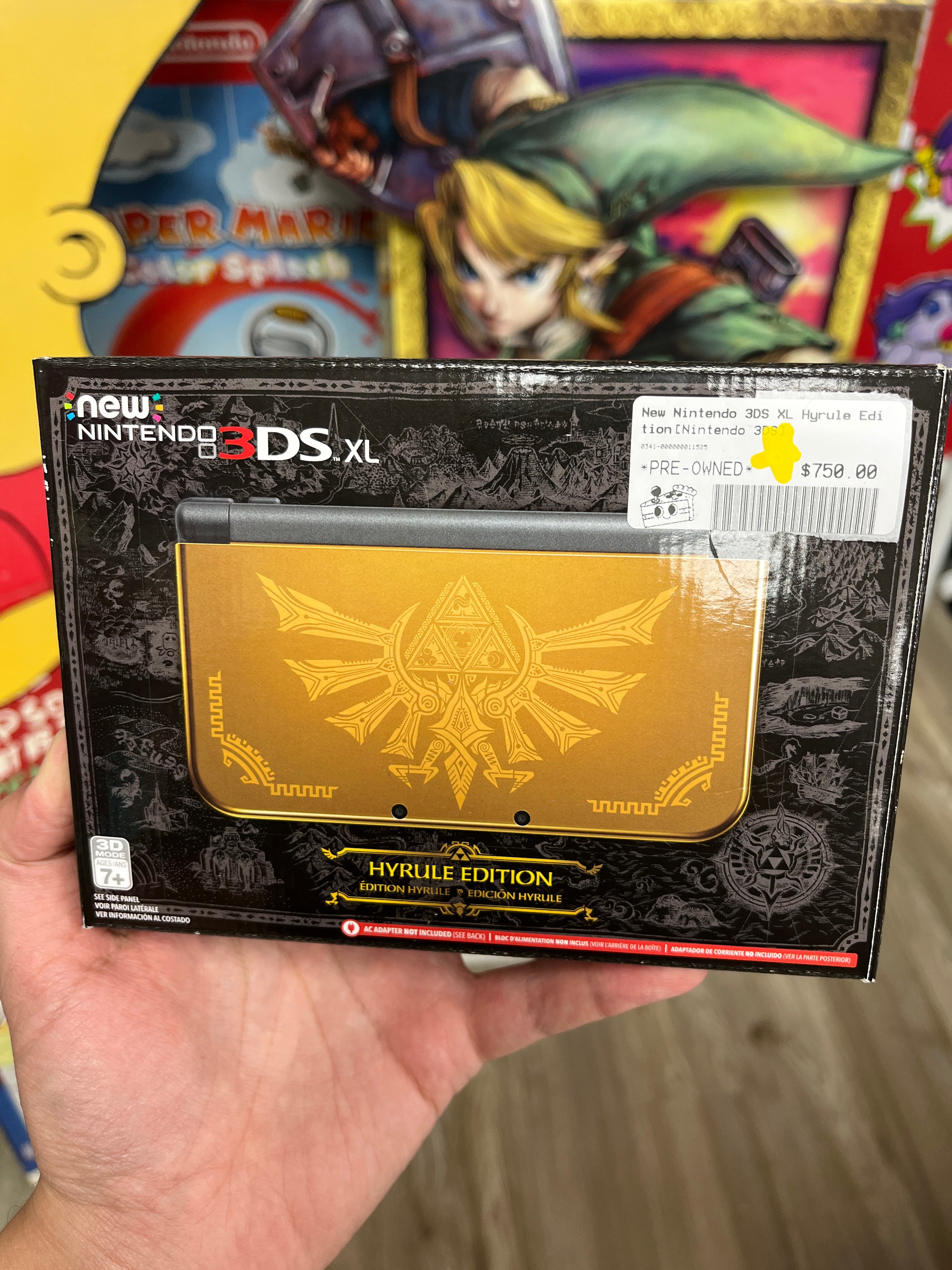 New 3DS XL Hyrule Edition Complete CLEAN Minty – CakeHoarder Games