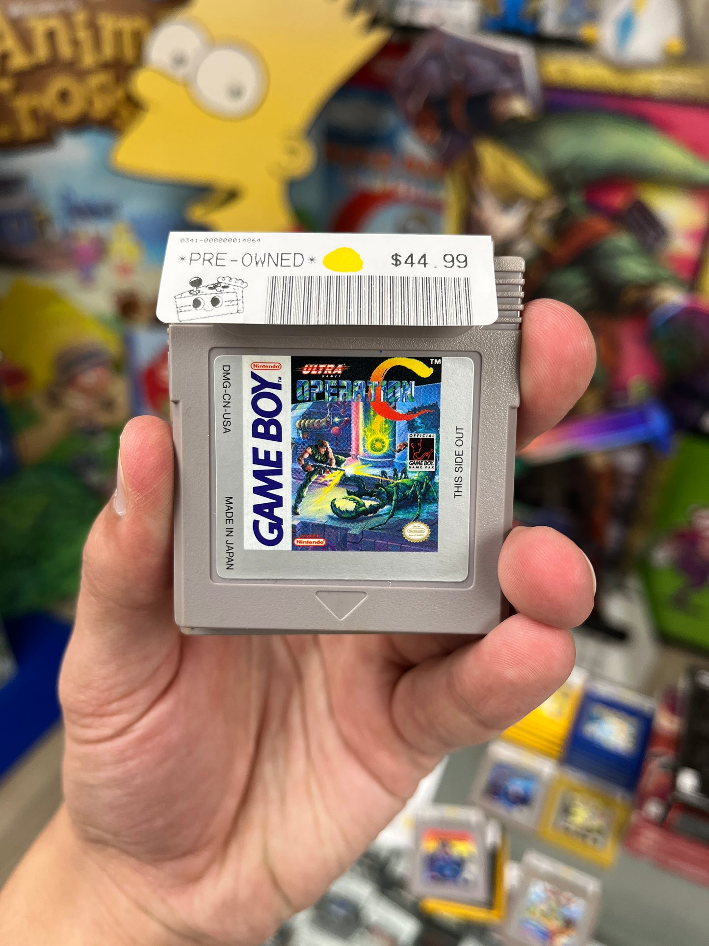 Operation C GameBoy Rare