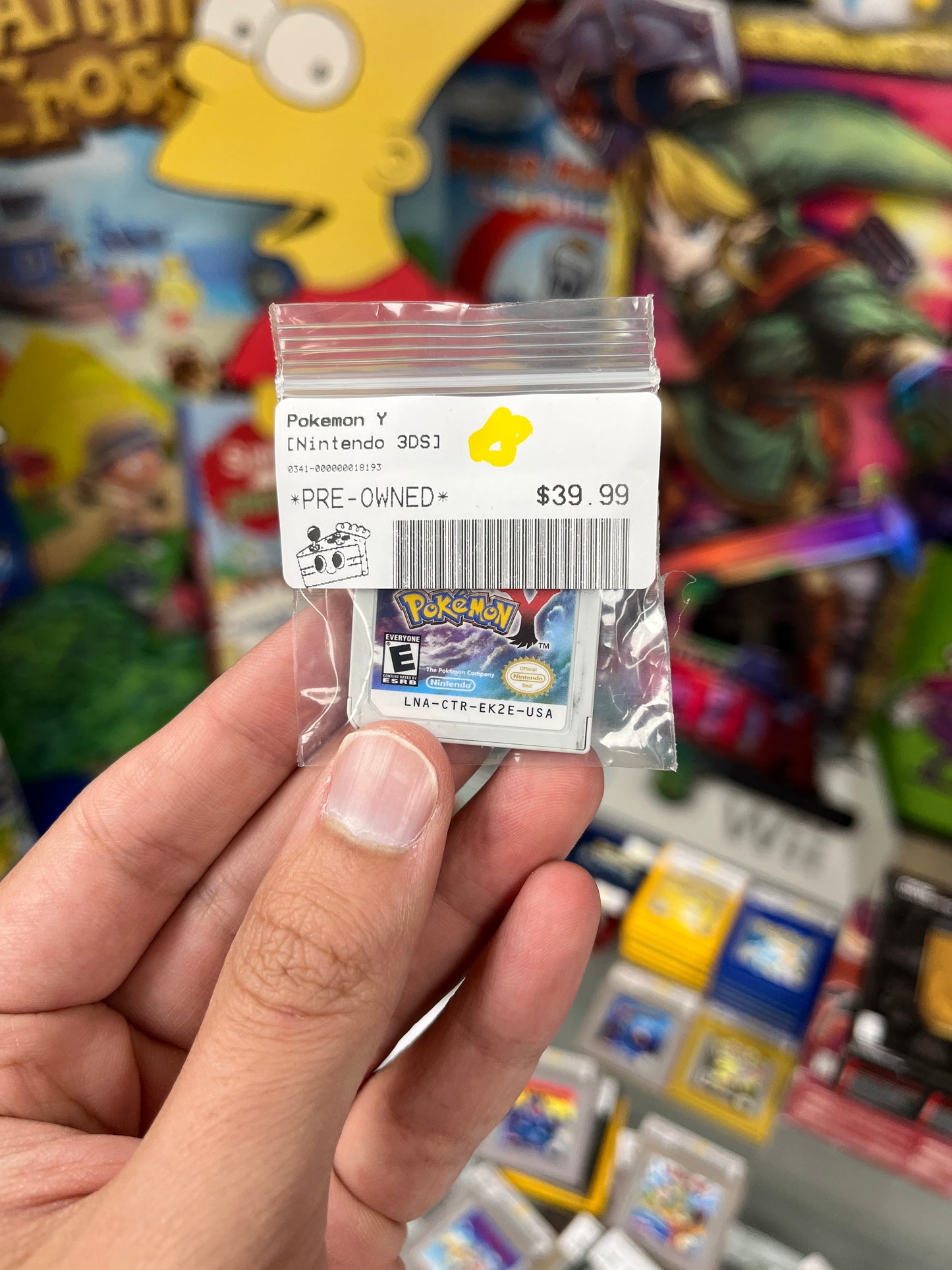 Pokemon Y 3DS
