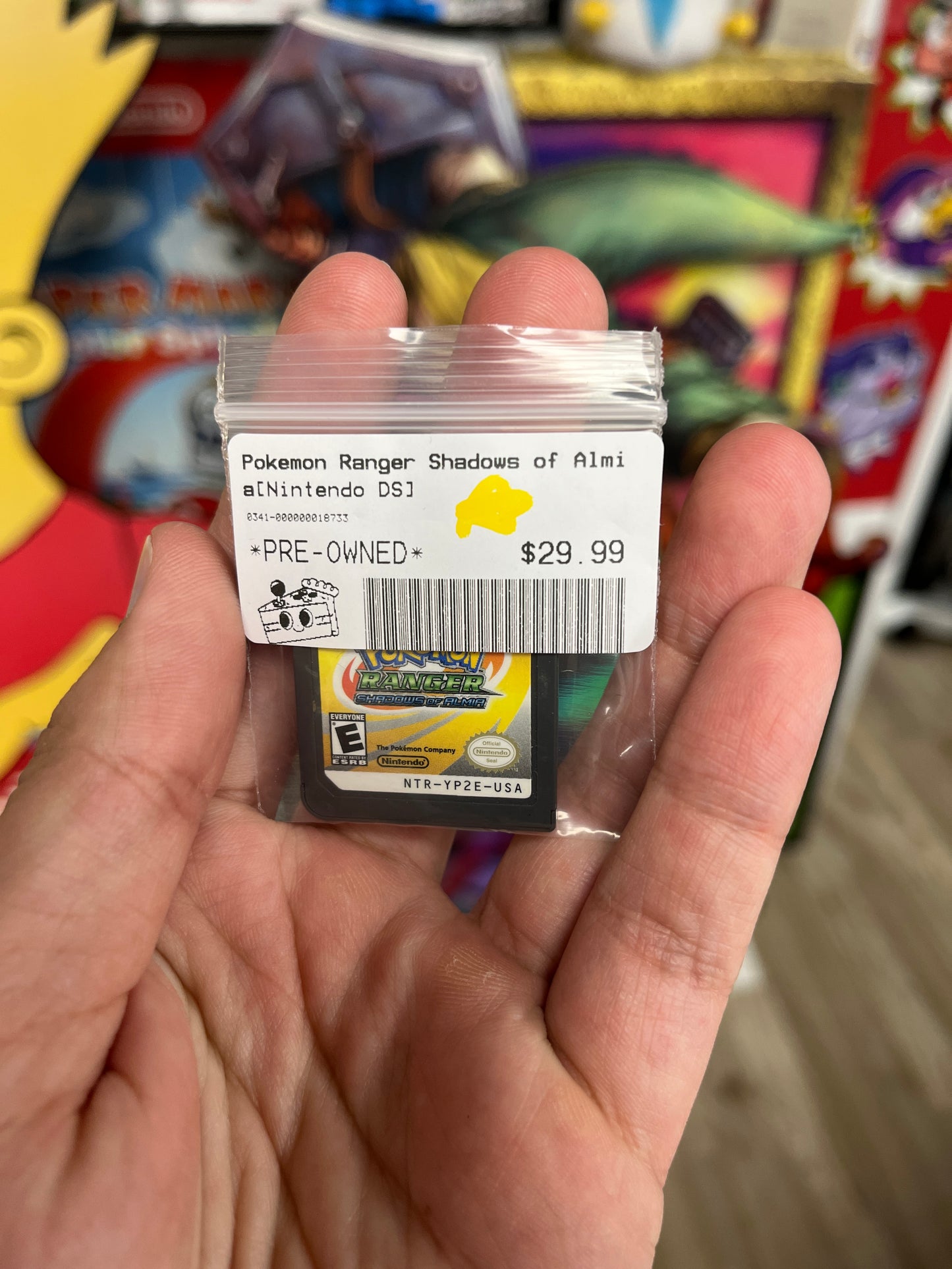 Pokemon Ranger Shadows of Almia DS