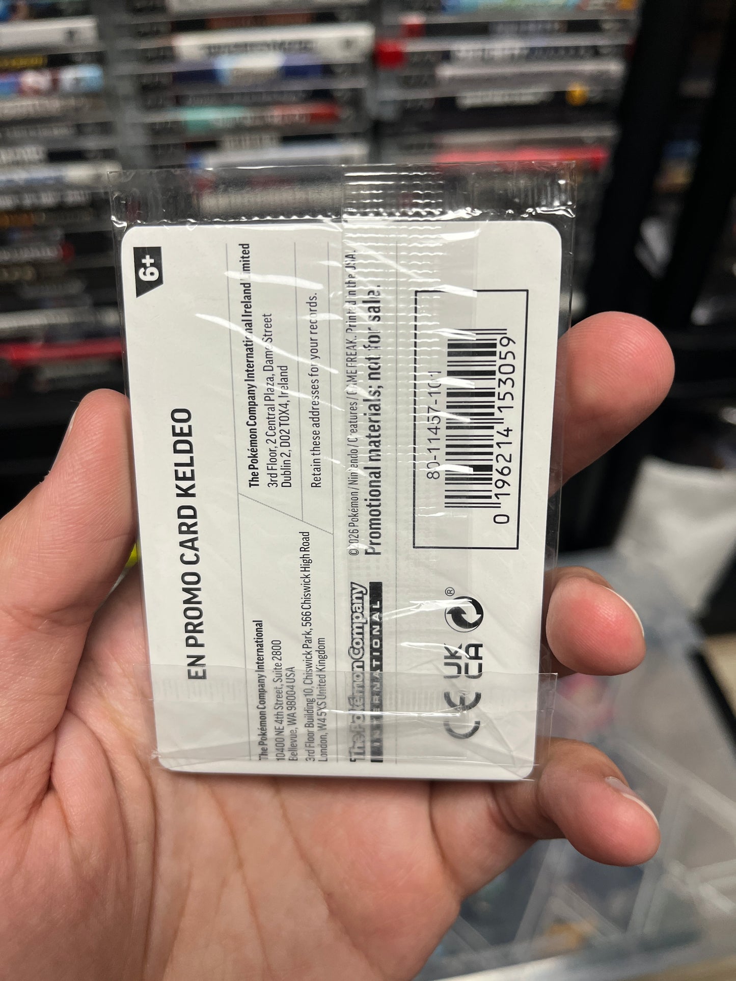 Keldeo Stamped Promo Sealed