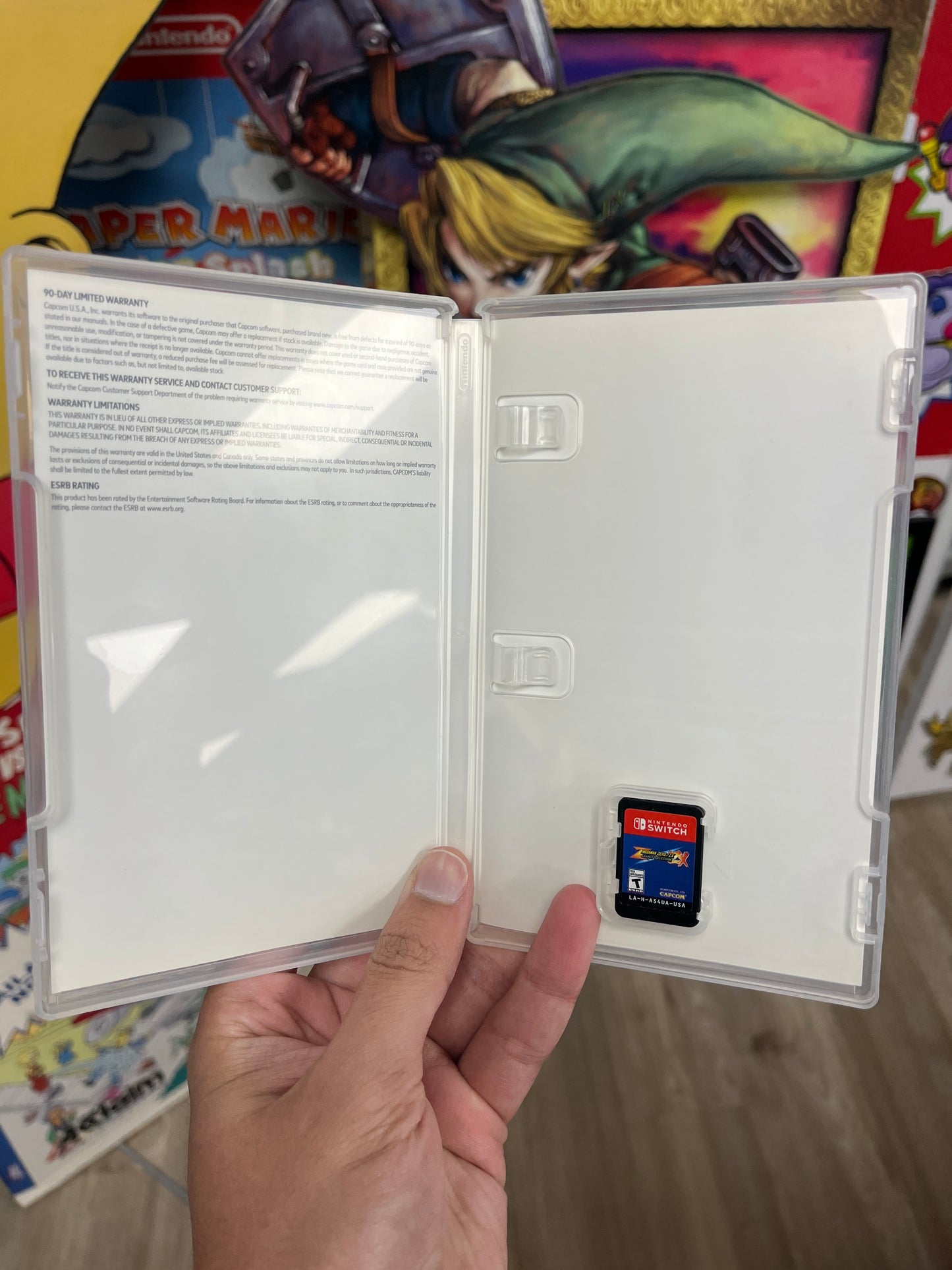 Mega Man Zero/ZX Legacy Collection Switch CIB