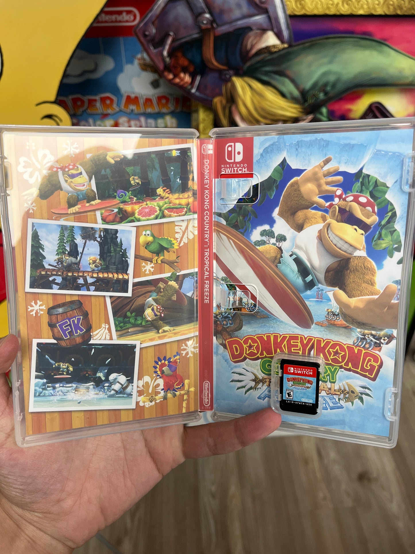Donkey Kong Country Tropical Freeze Switch Complete