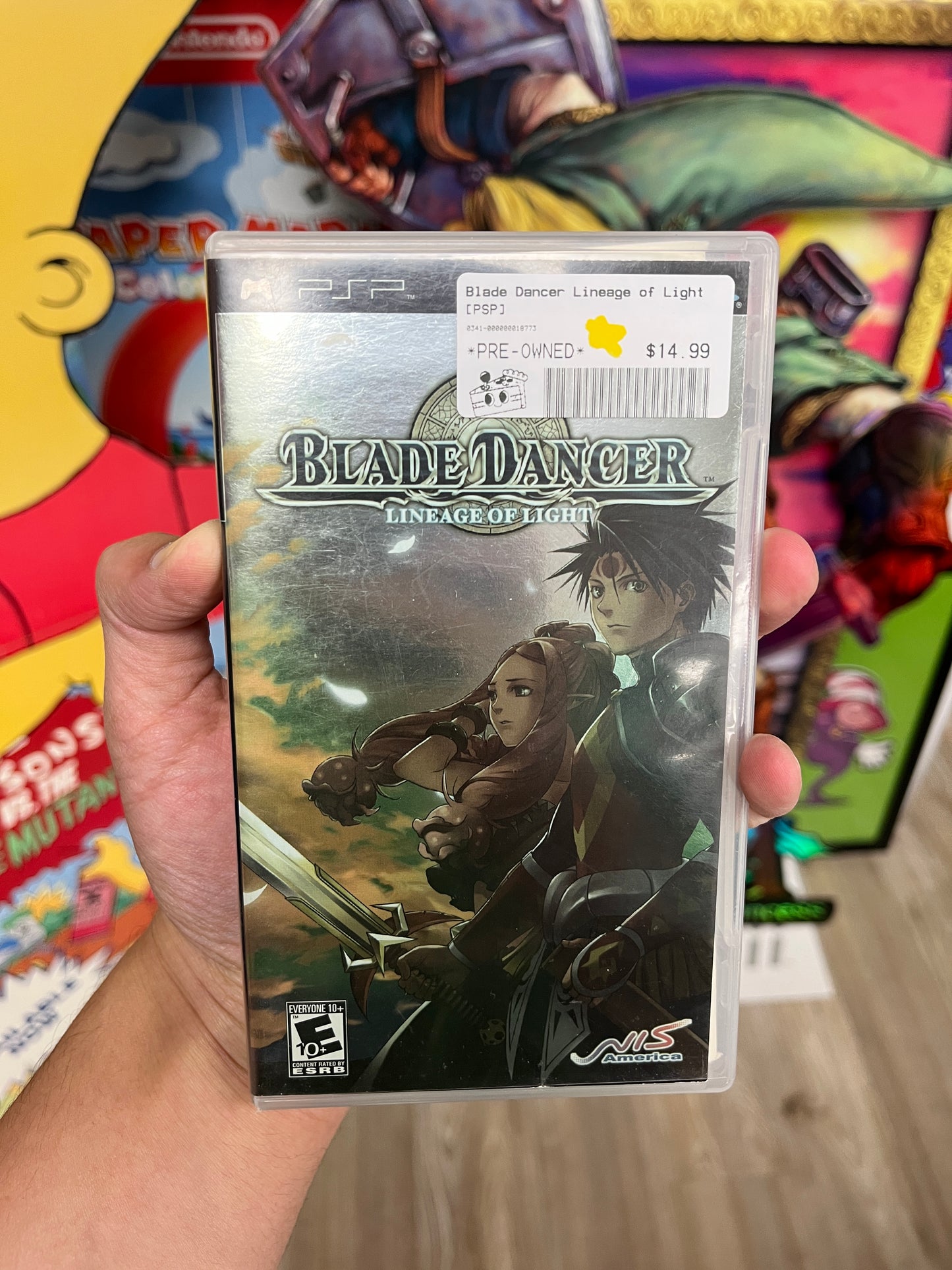 Blade Dancer Lineage of Light PSP