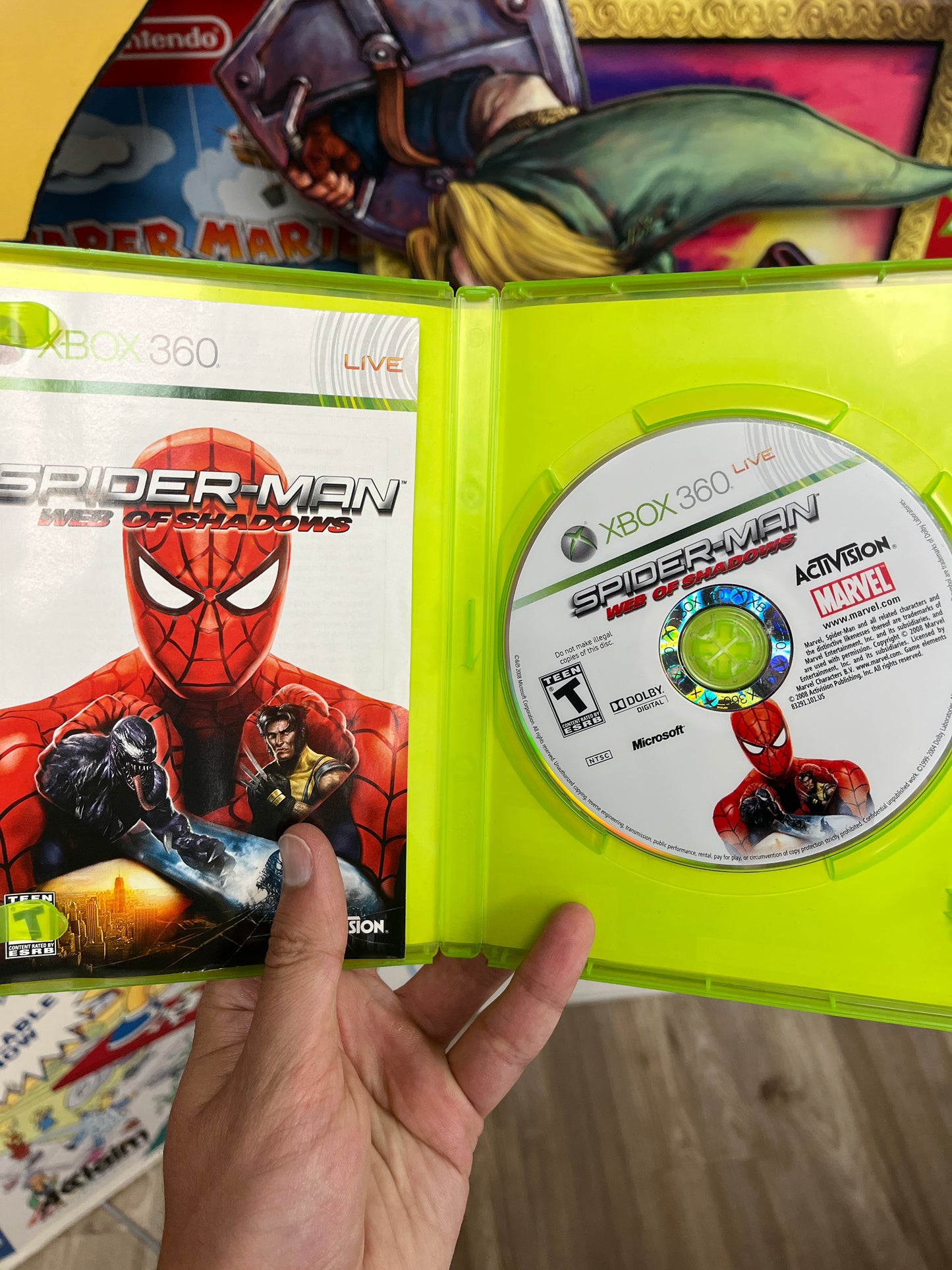 Spiderman Web of Shadows 360 Complete