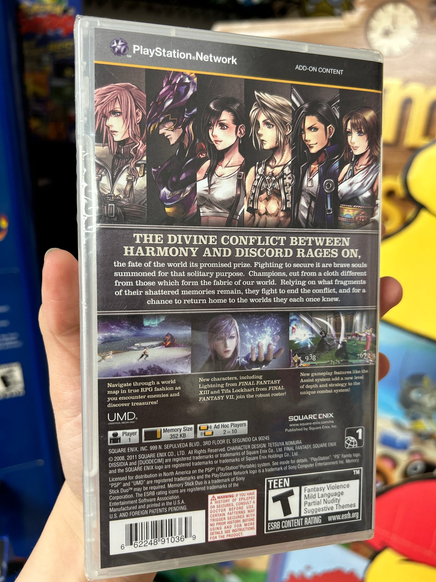 Dissidia 012: Duodecim Final Fantasy (PSP) SEALED