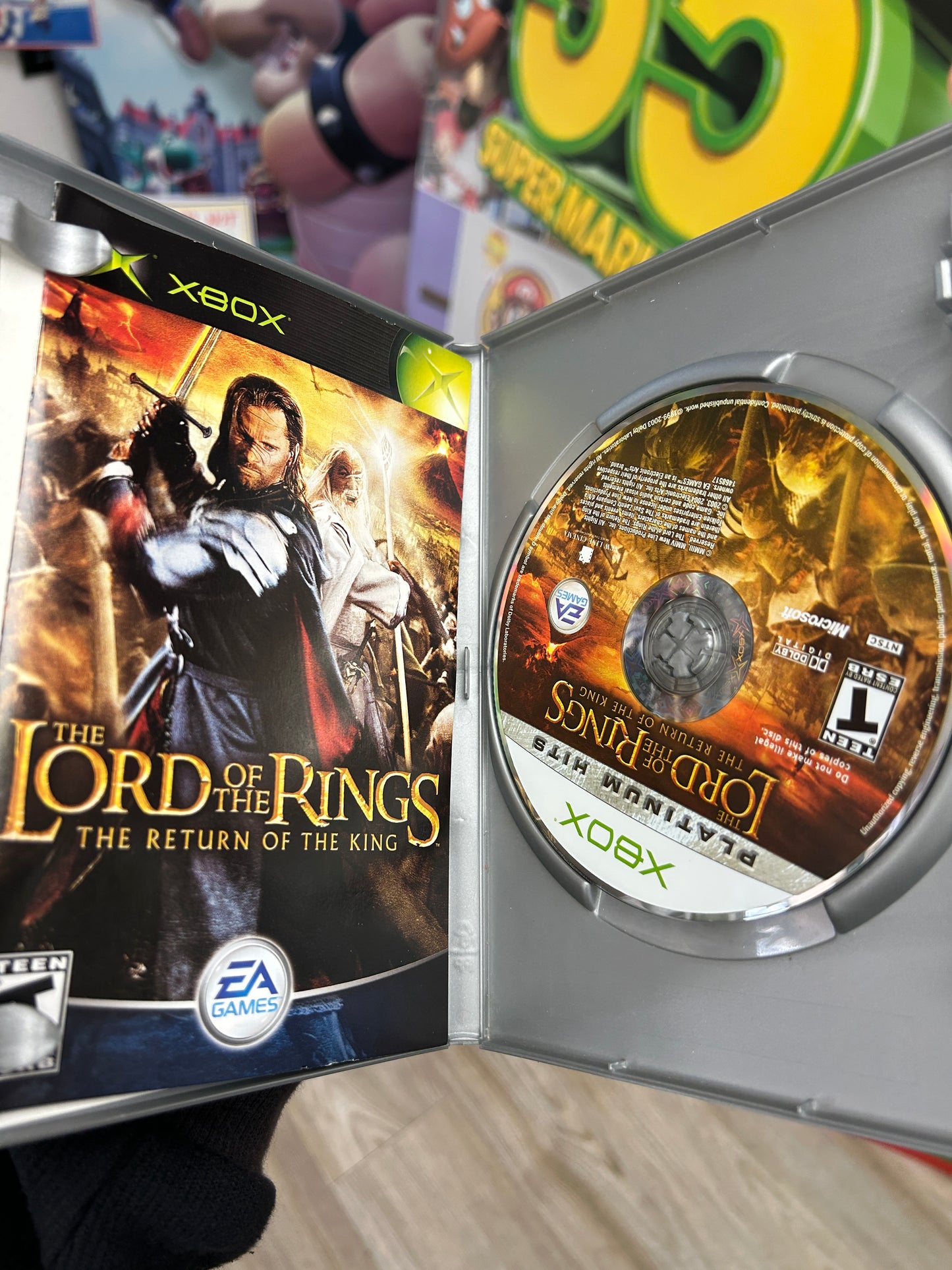 Lord of the Rings Return of the King Xbox CIB