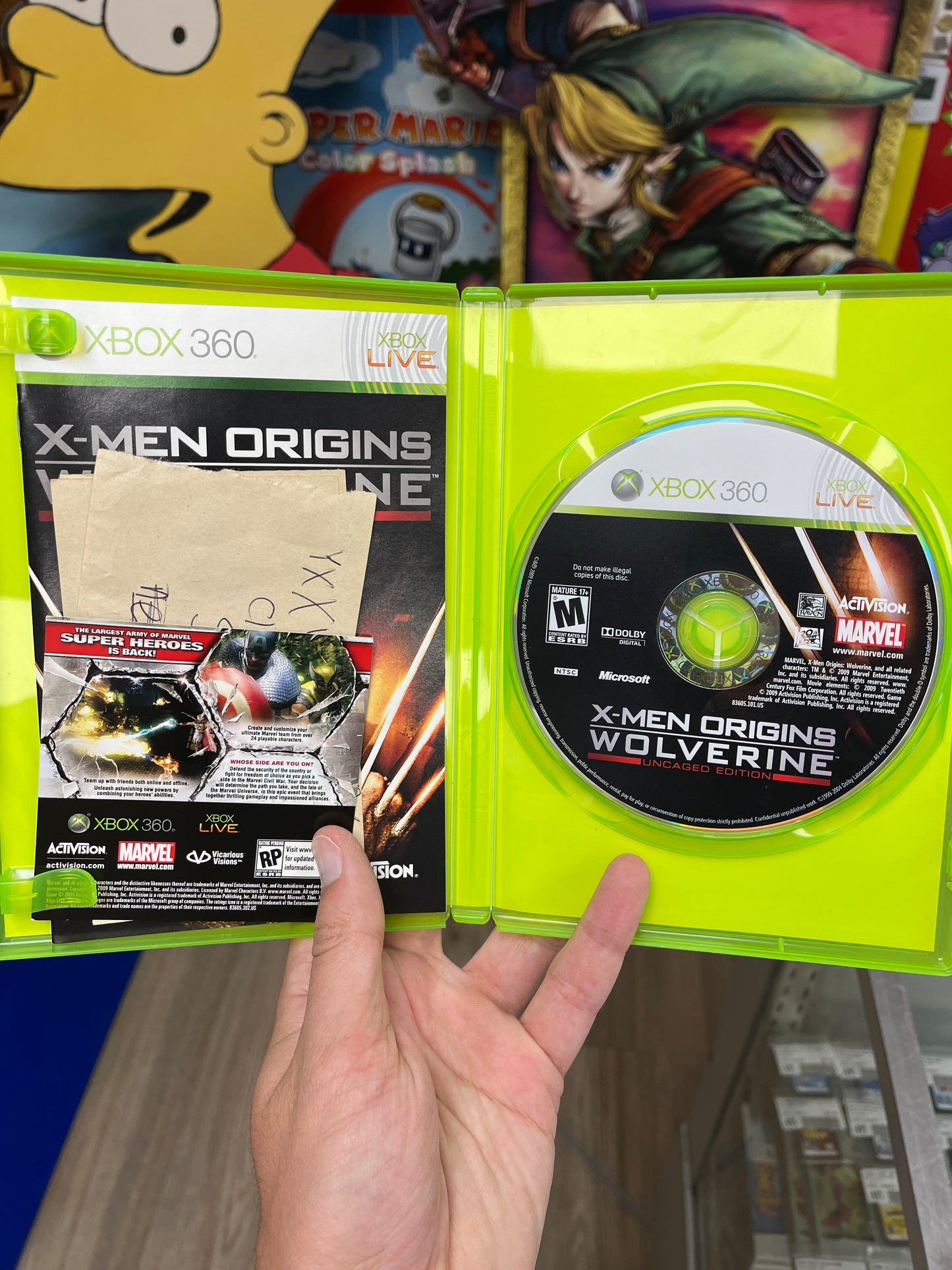 X-Men Origins: Wolverine Xbox 360 Complete