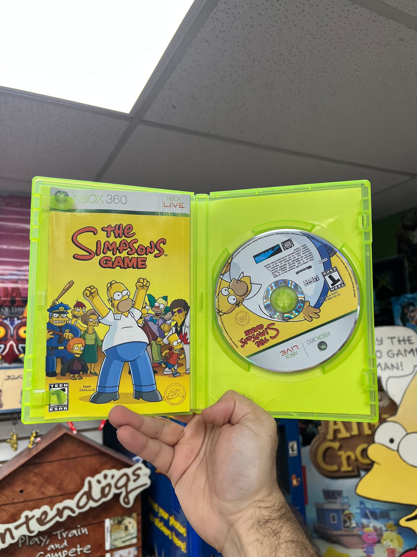 The Simpsons Game - Xbox 360 CiB