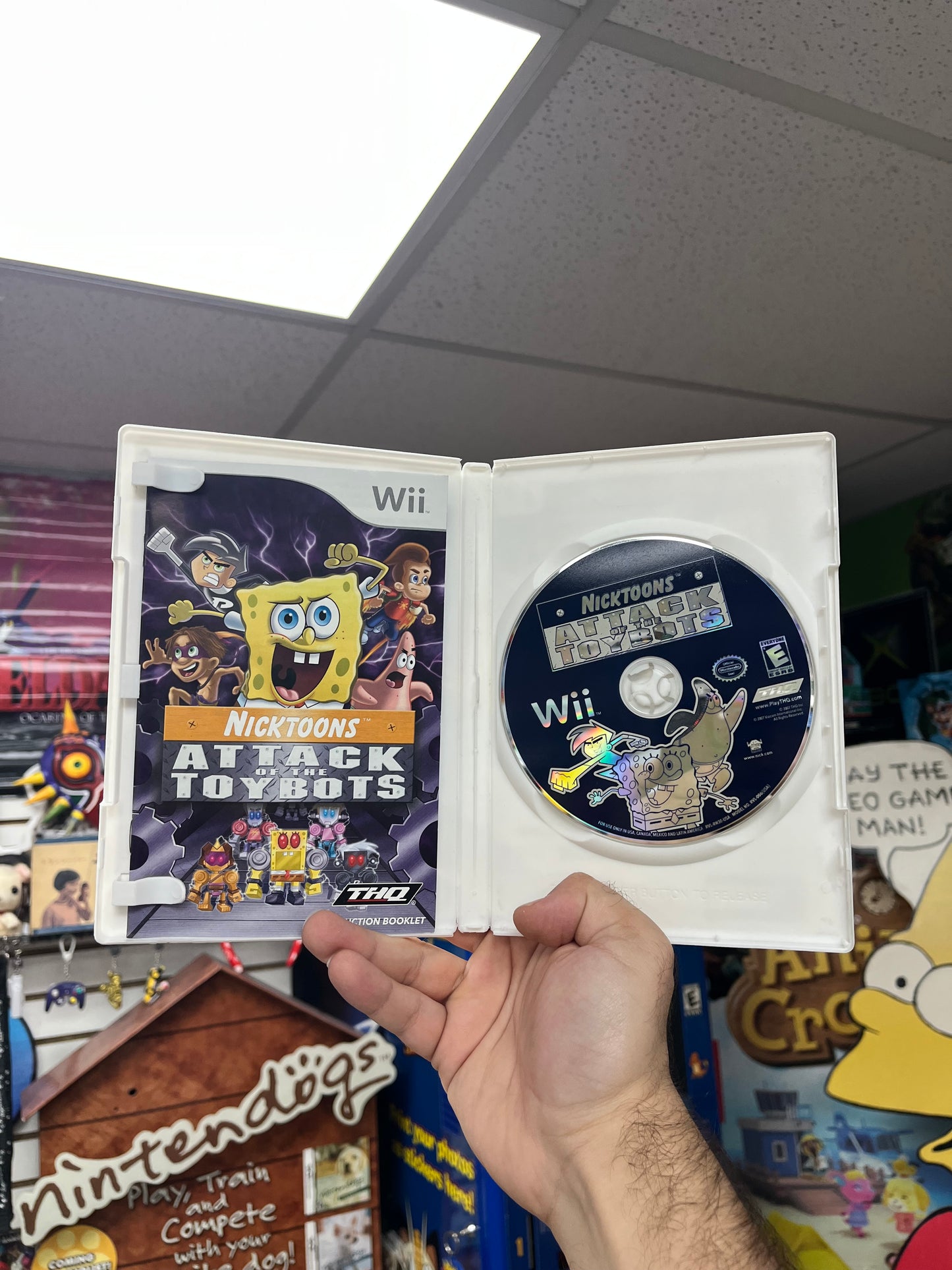 Nicktoons Attack of the Toybots - Wii CiB