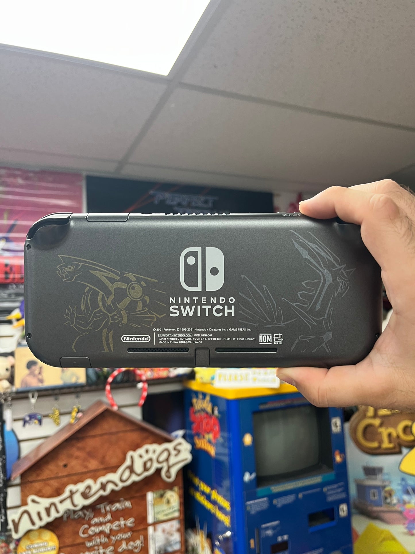 Nintendo Switch Lite: Dialga & Palkia Edition
