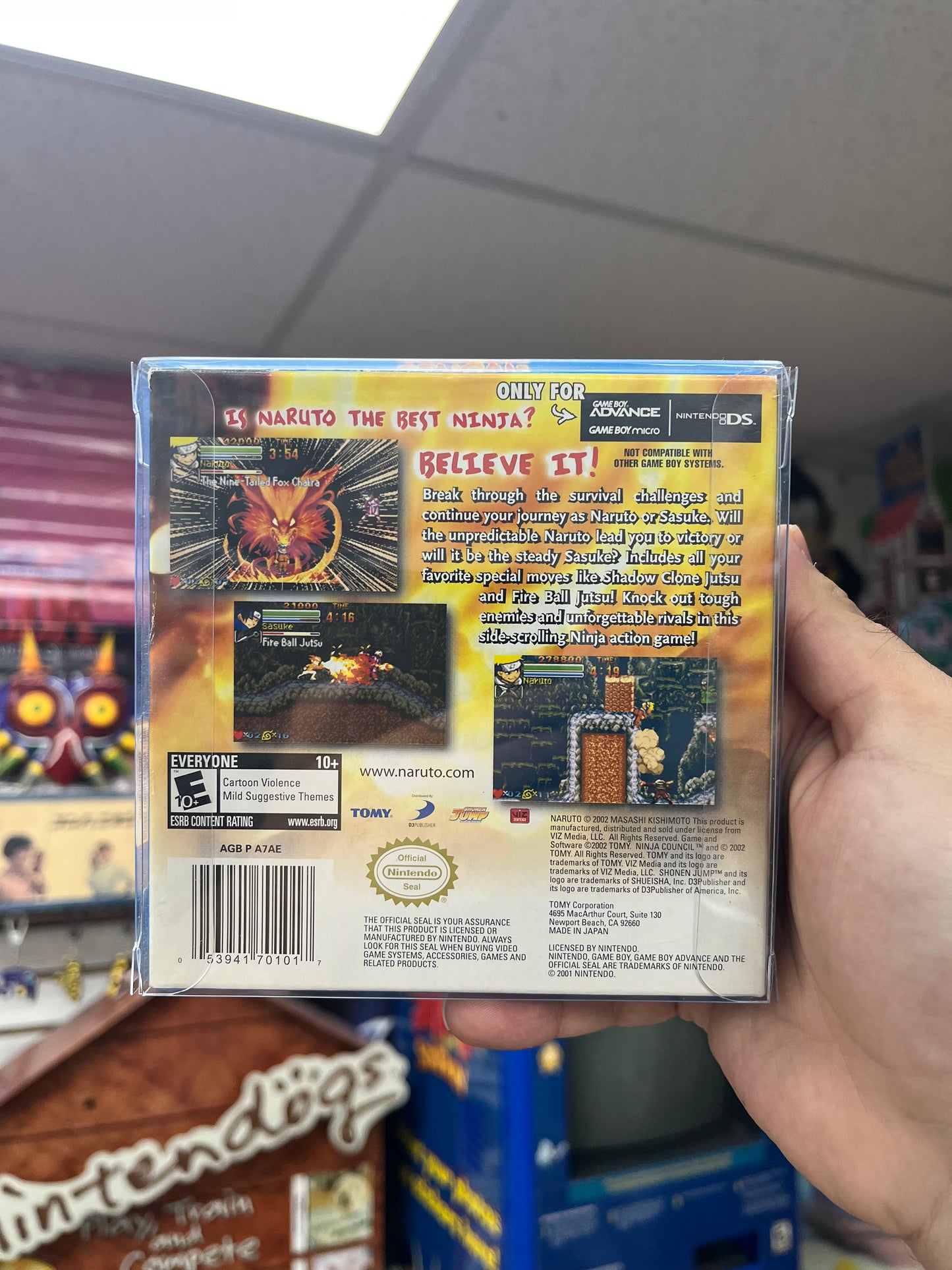 Naruto Ninja Council - GBA CiB