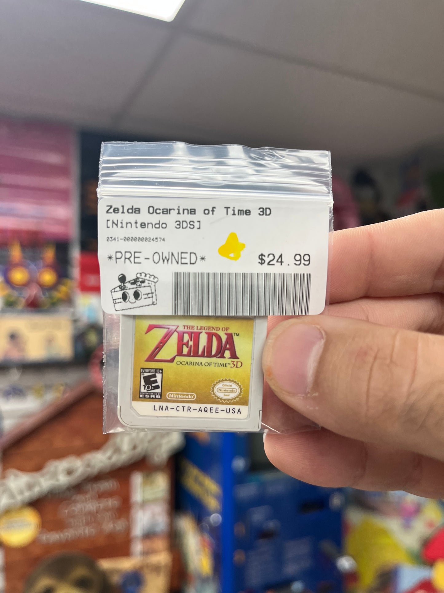 Zelda Ocarina of Time 3D - 3DS Loose