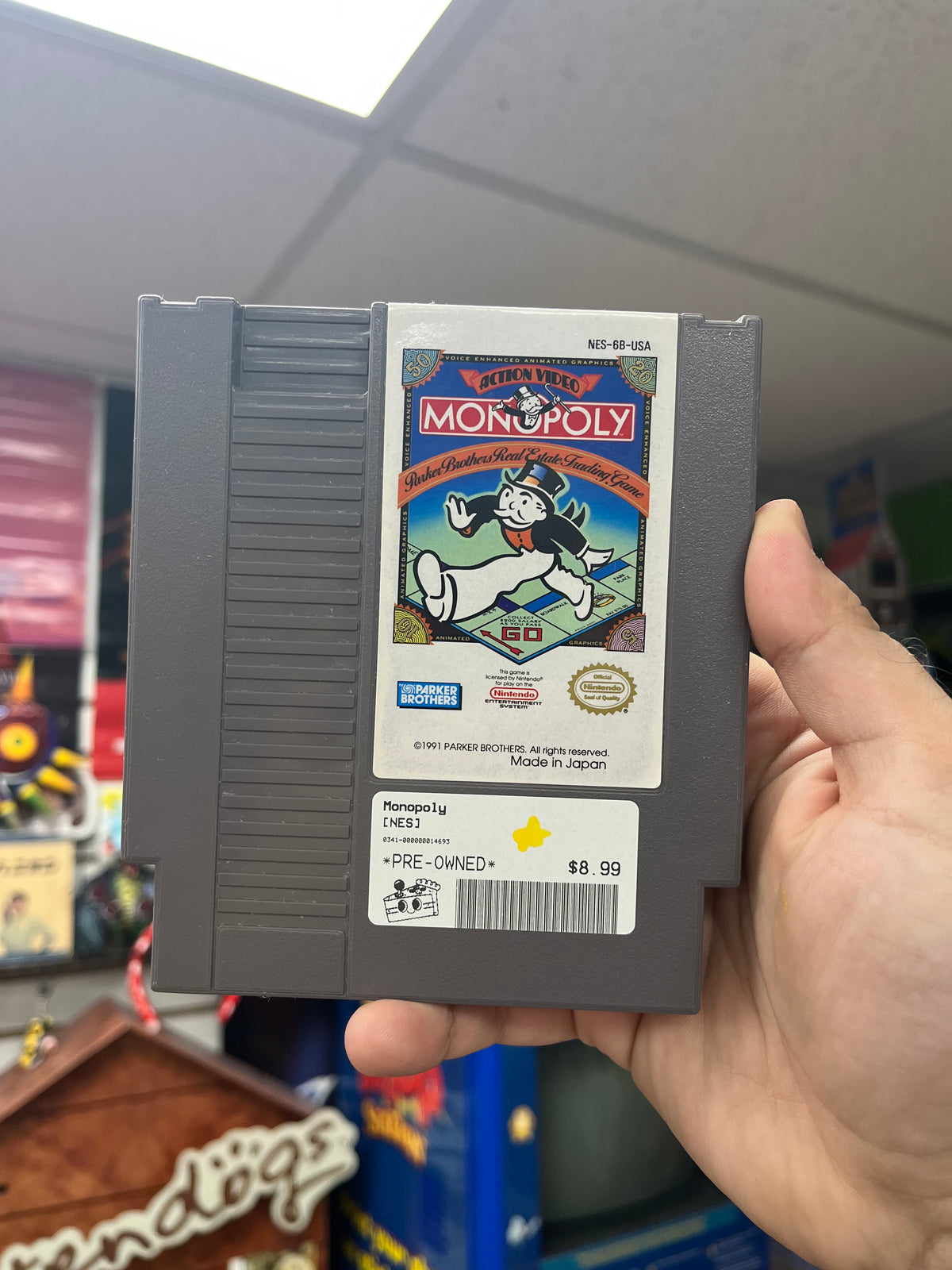 Monopoly - NES Loose