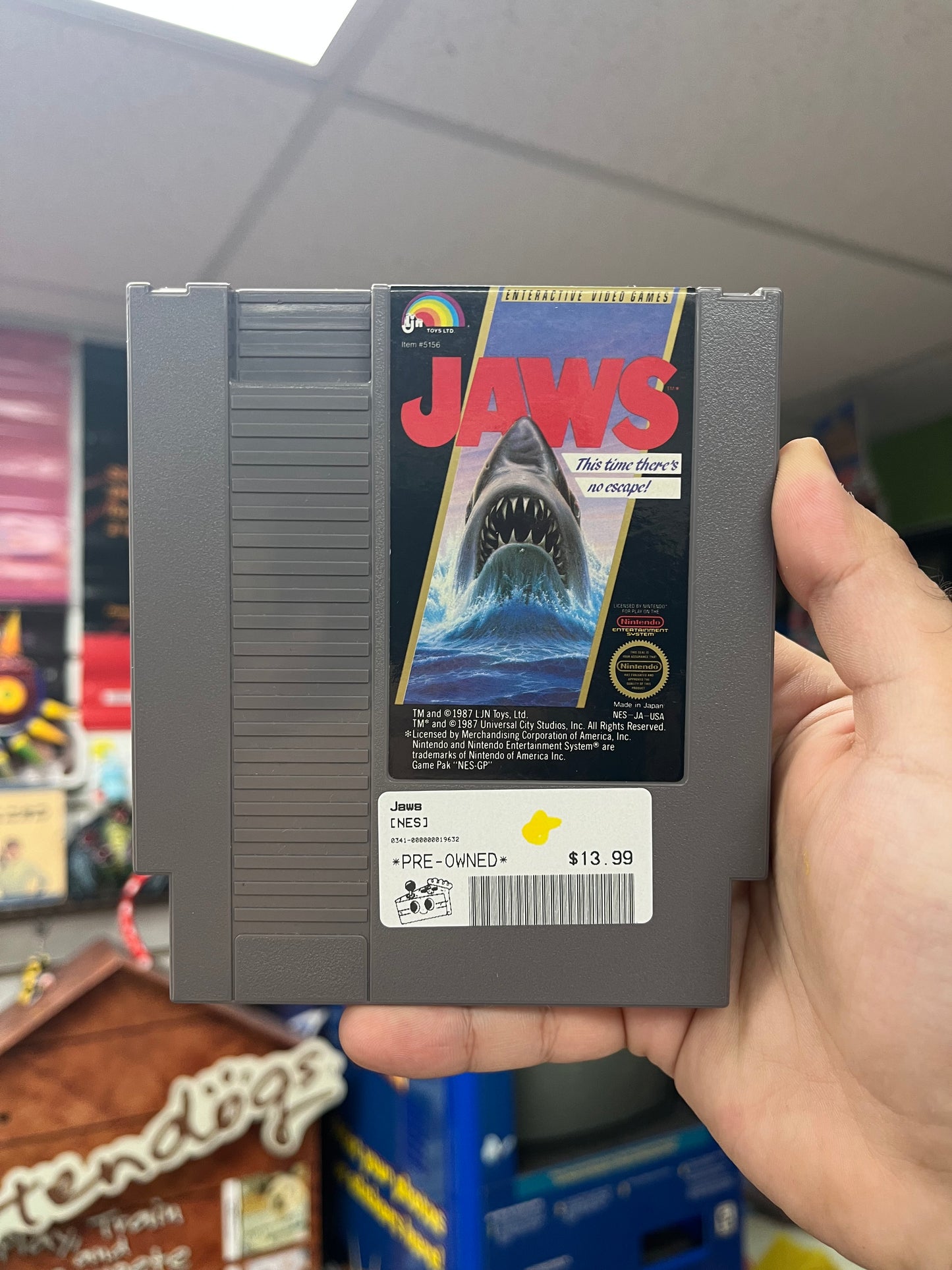 Jaws - NES Loose