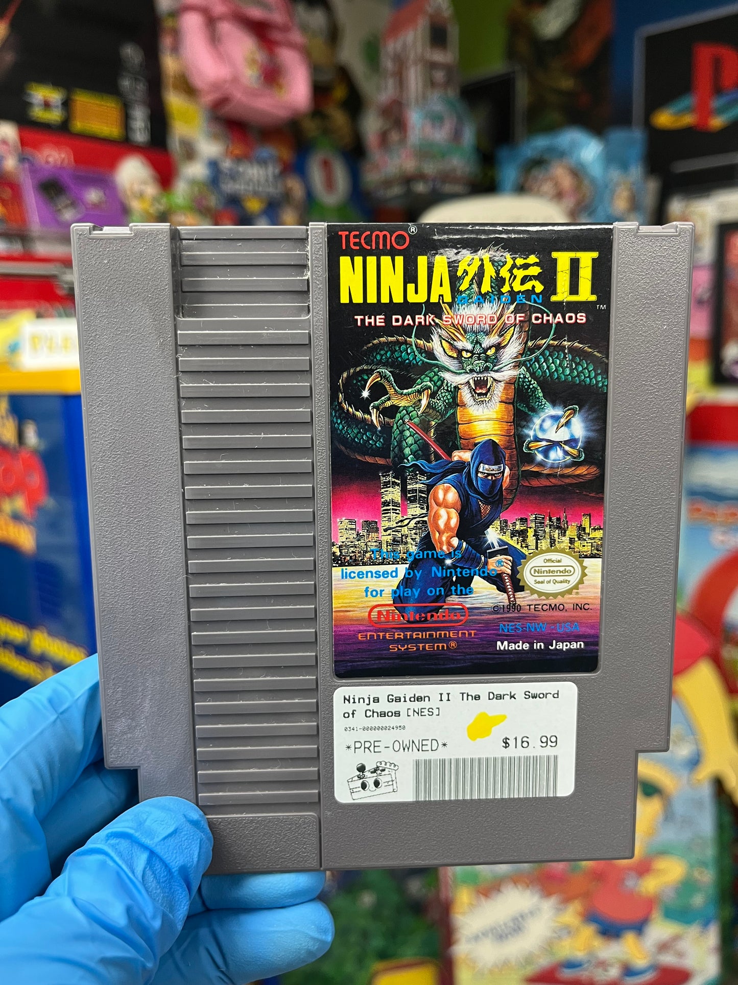 Ninja Gaiden II The Dark Sword of Chaos - NES Loose