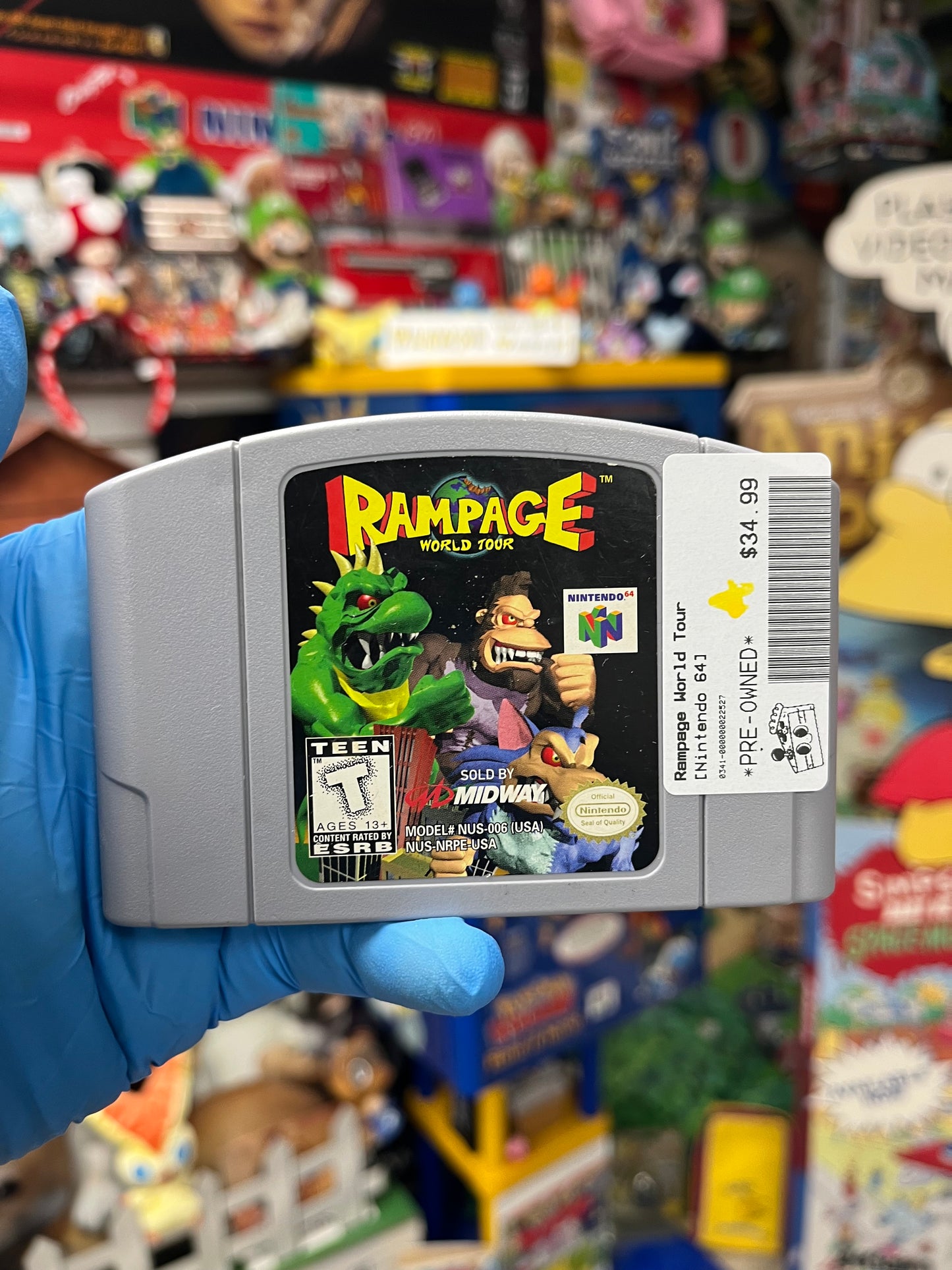 Rampage World Tour - N64 Loose