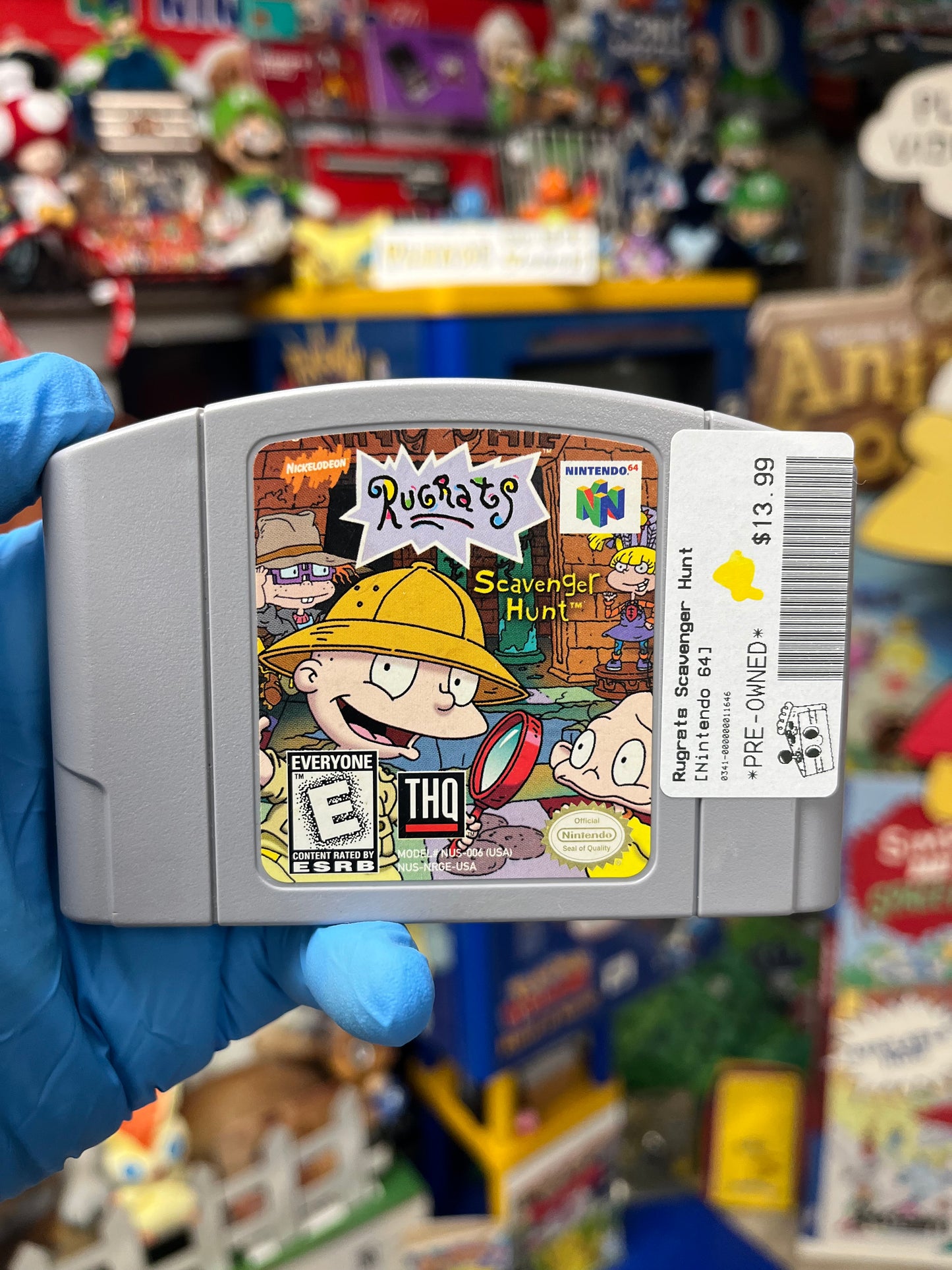 Rugrats Scavenger Hunt - N64 Loose