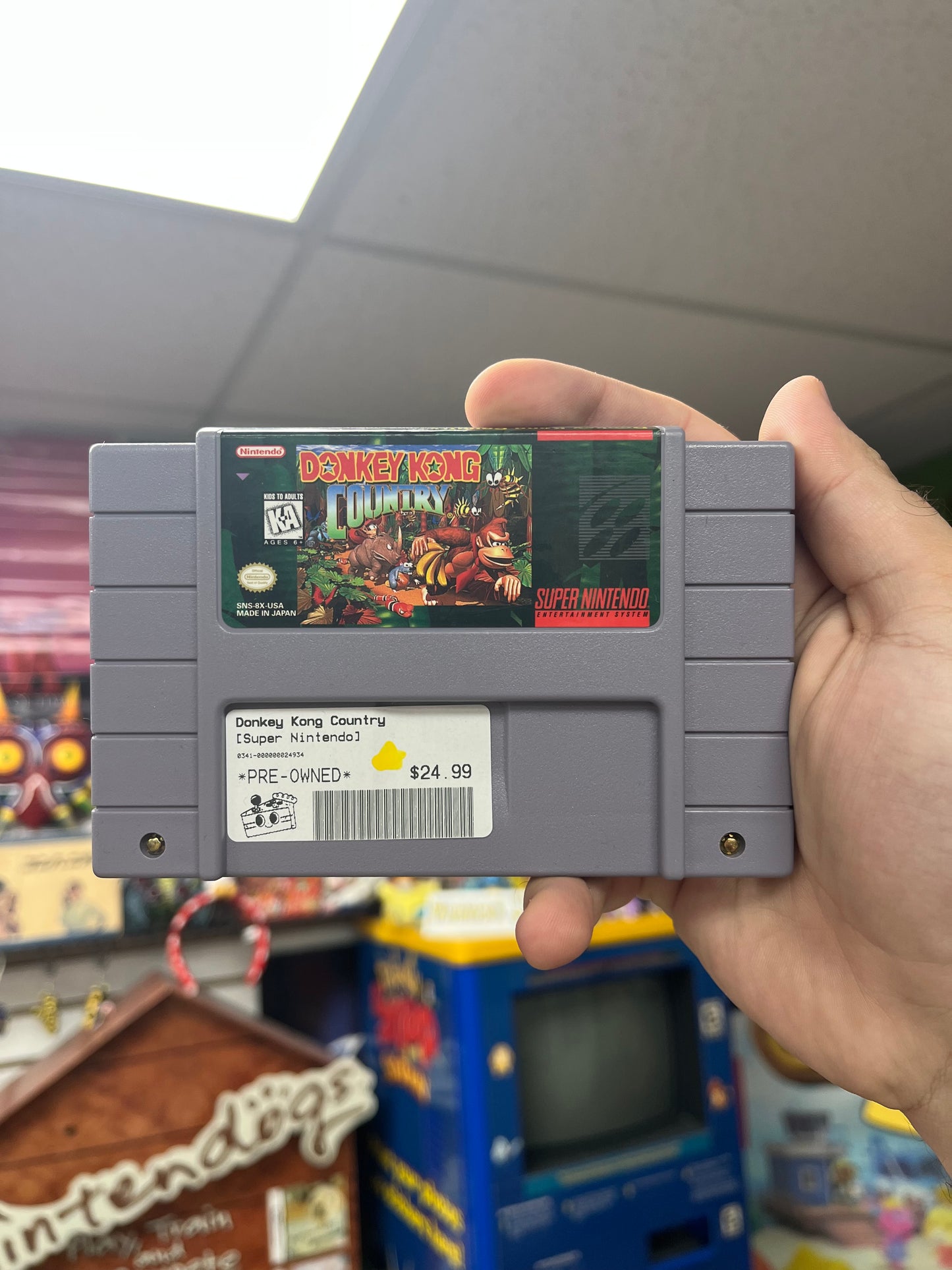 Donkey Kong Country - SNES Loose