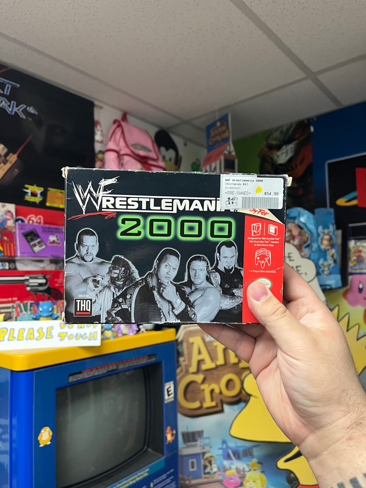 WWF Wrestlemania 2000 - N64 CiB