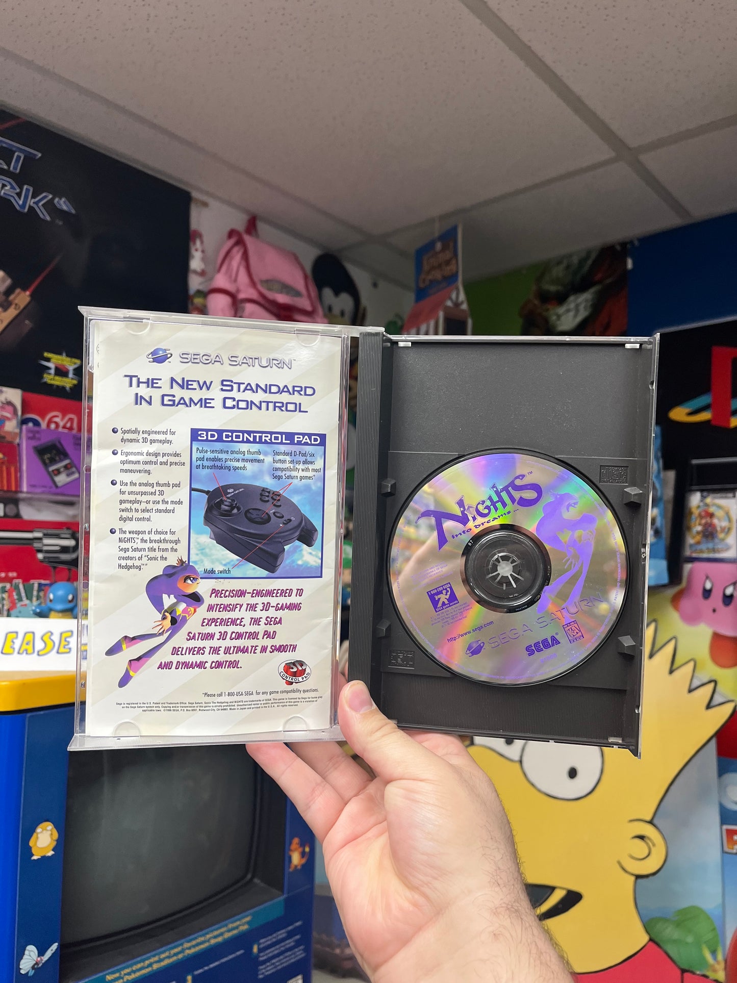 Nights into Dreams - Sega Saturn CiB