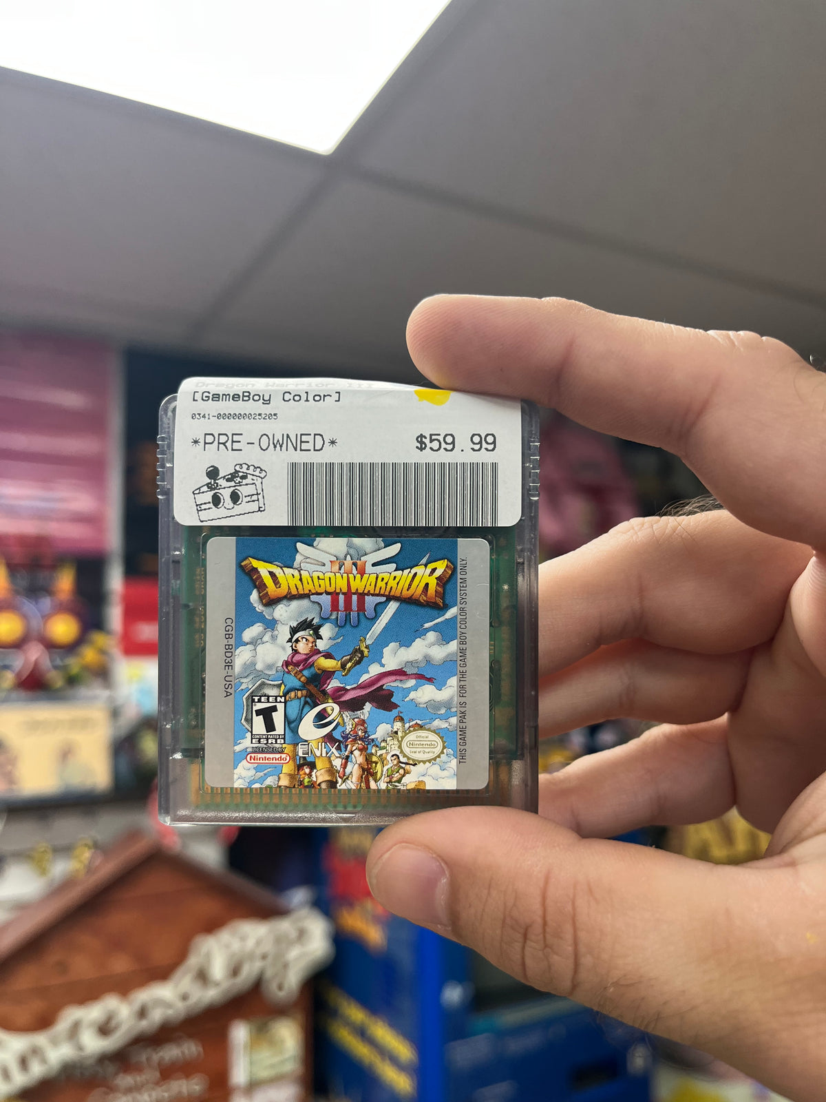 Dragon Warrior III - GBC Loose