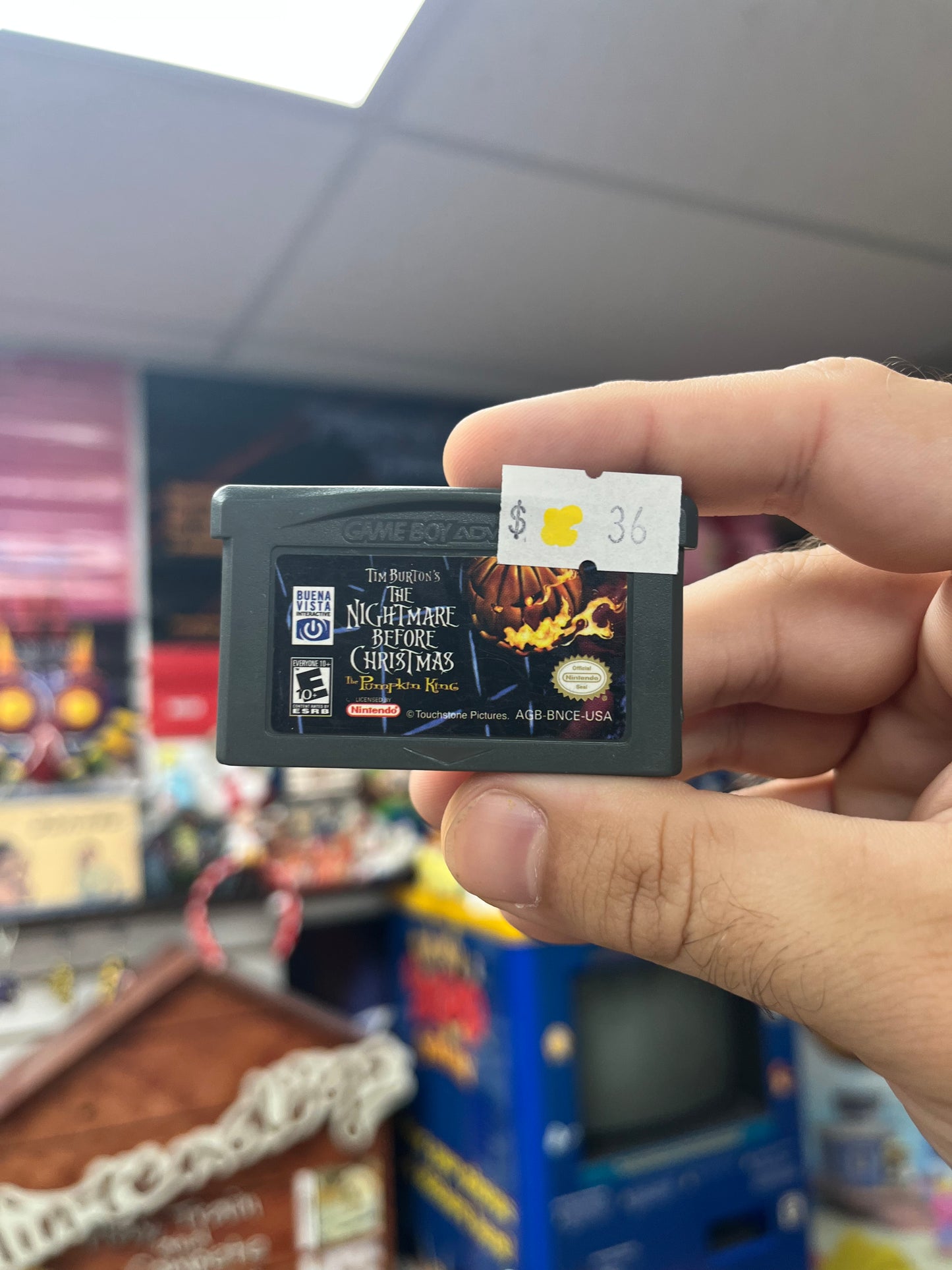 The Nightmare Before Christmas - GBA Loose