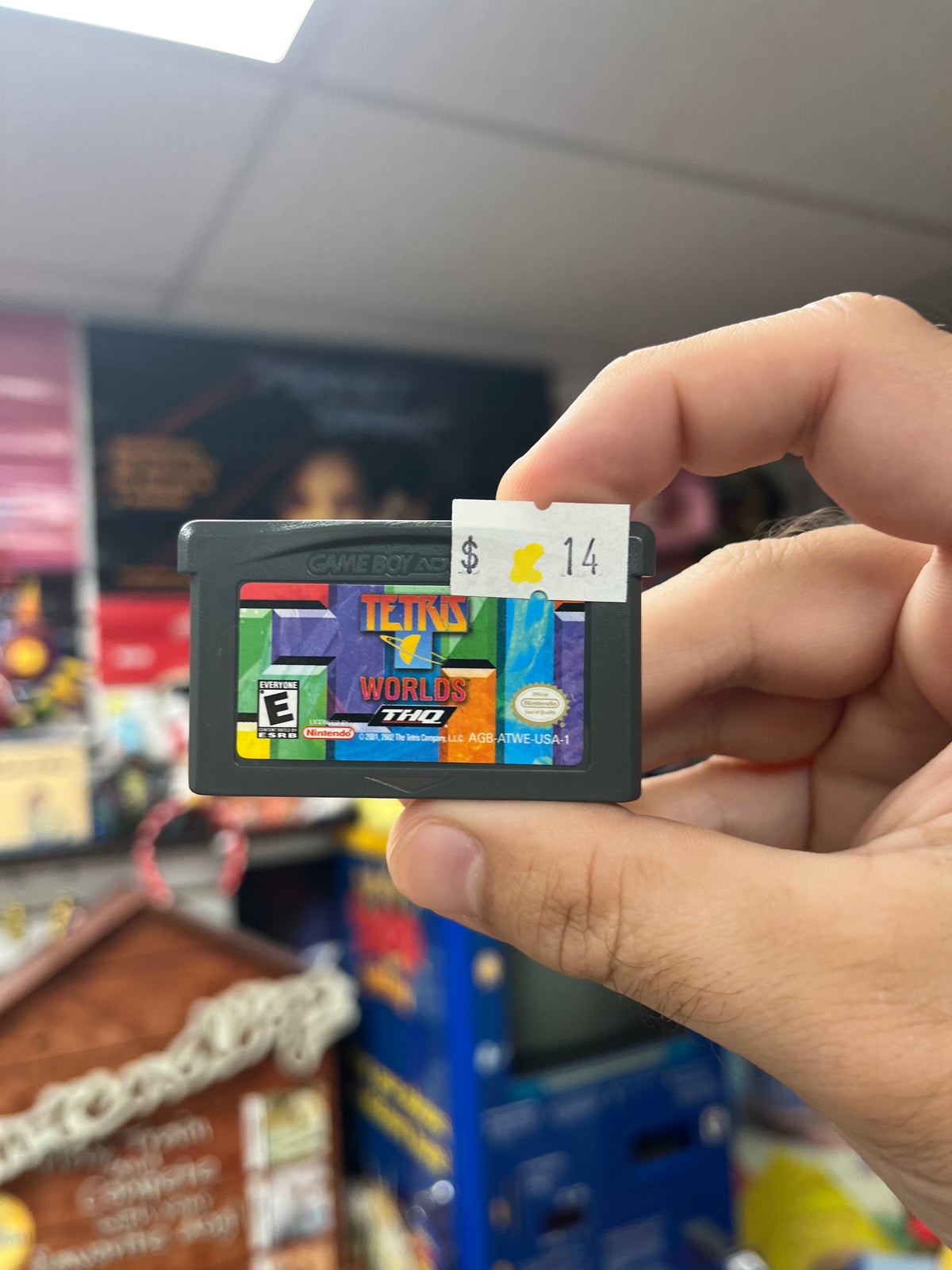 Tetris Worlds - GBA Loose