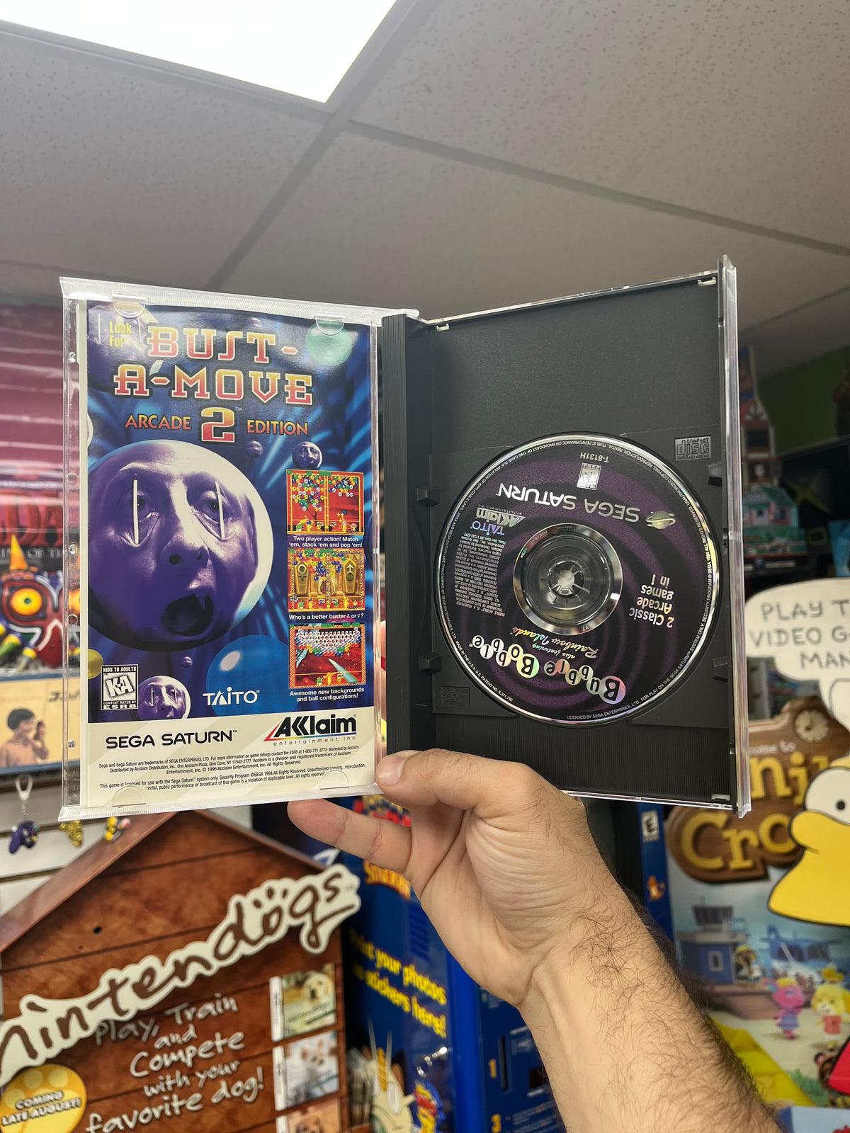 Buble Bobble Featuring Rainbow Islands - Sega Saturn CiB