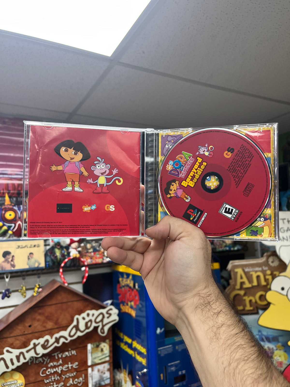 Dora the Explorer Barnyard Buddies - PS1 CiB