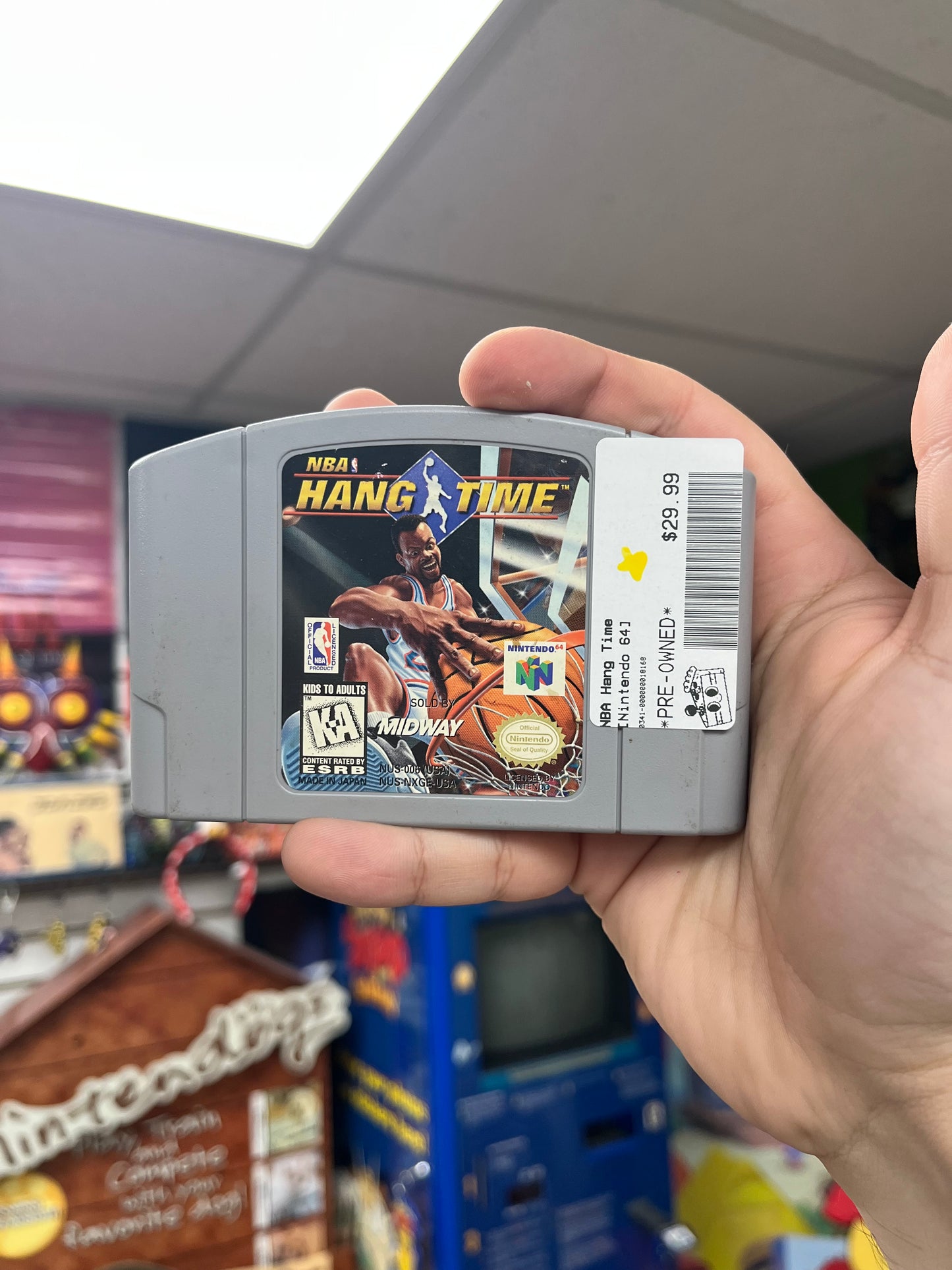 NBA Hang Time - N64 Loose