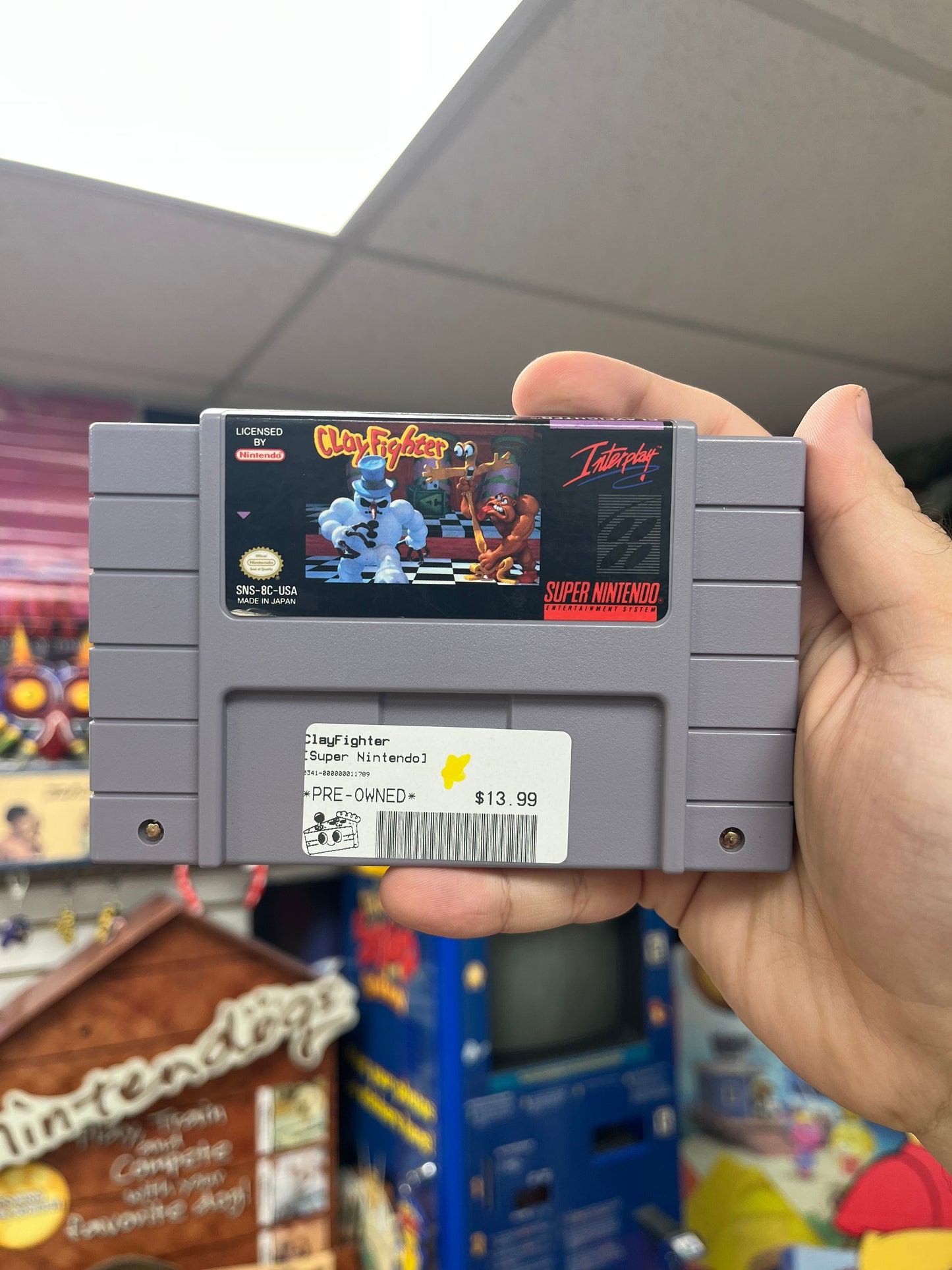 Clay Fighter - SNES Loose
