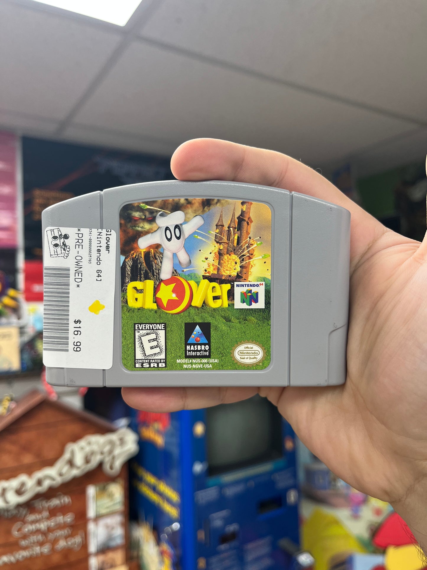 Glover - N64 Loose