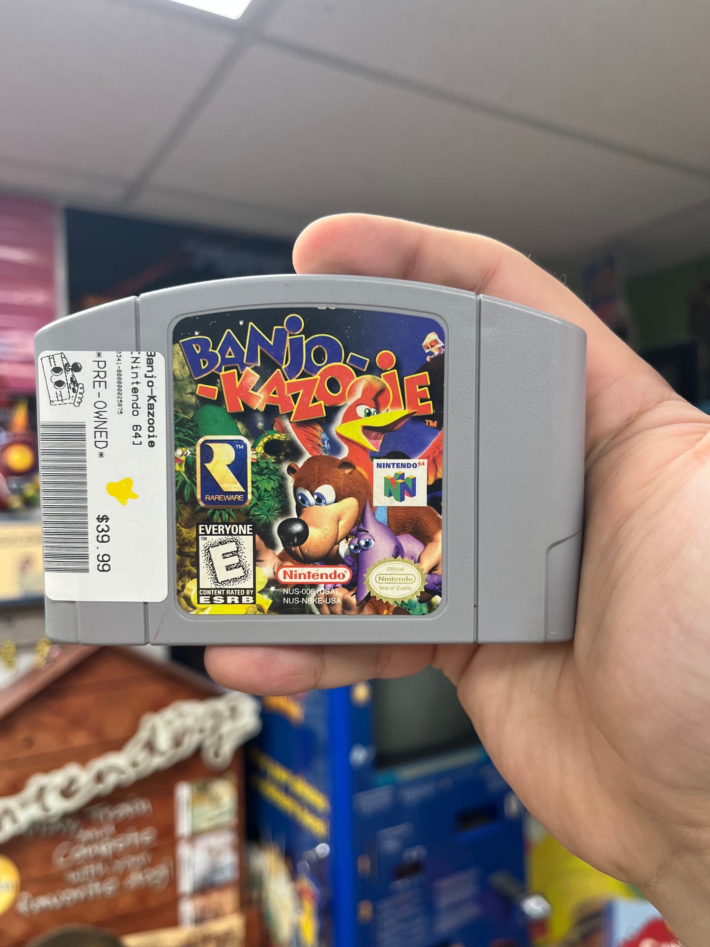 Banjo-Kazooie - N64 Loose