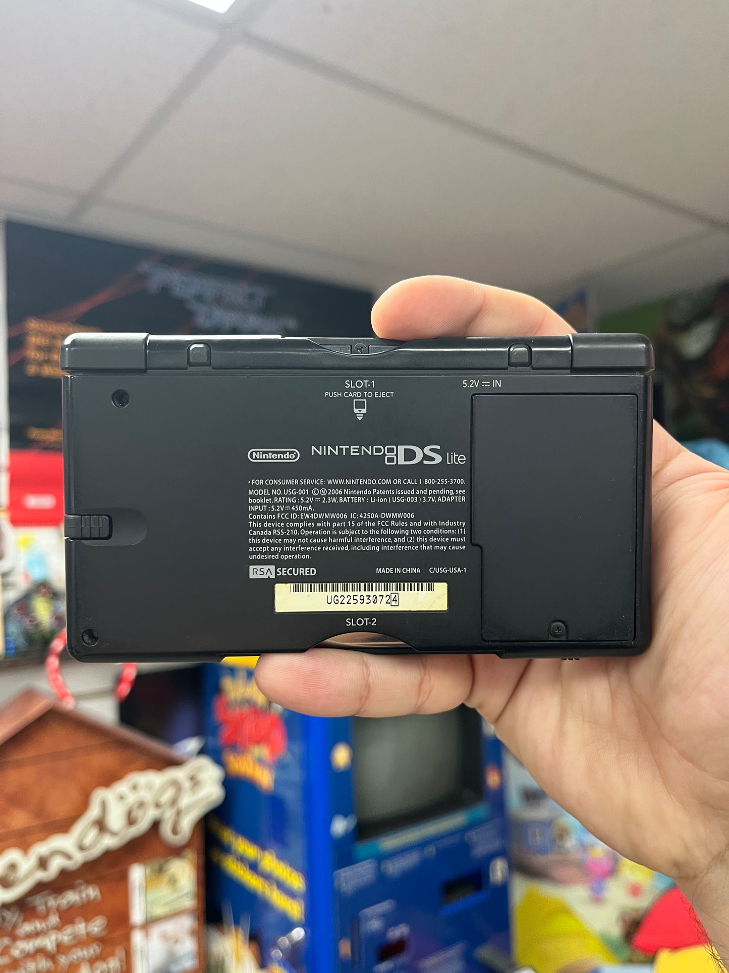 Red Crimson & Black DS Lite