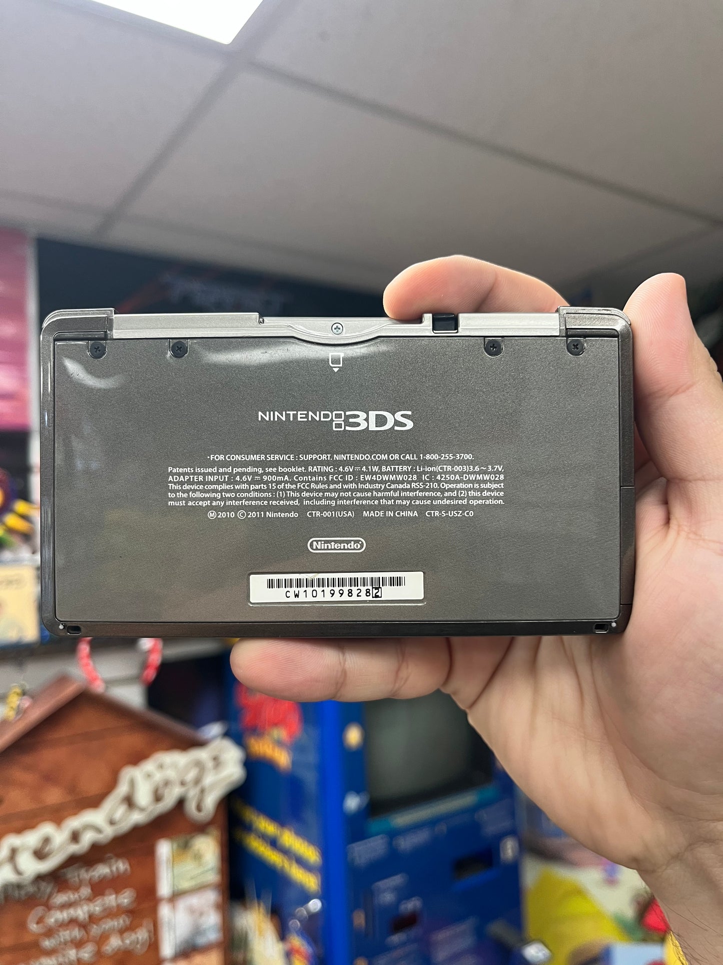 3DS Cosmo Black