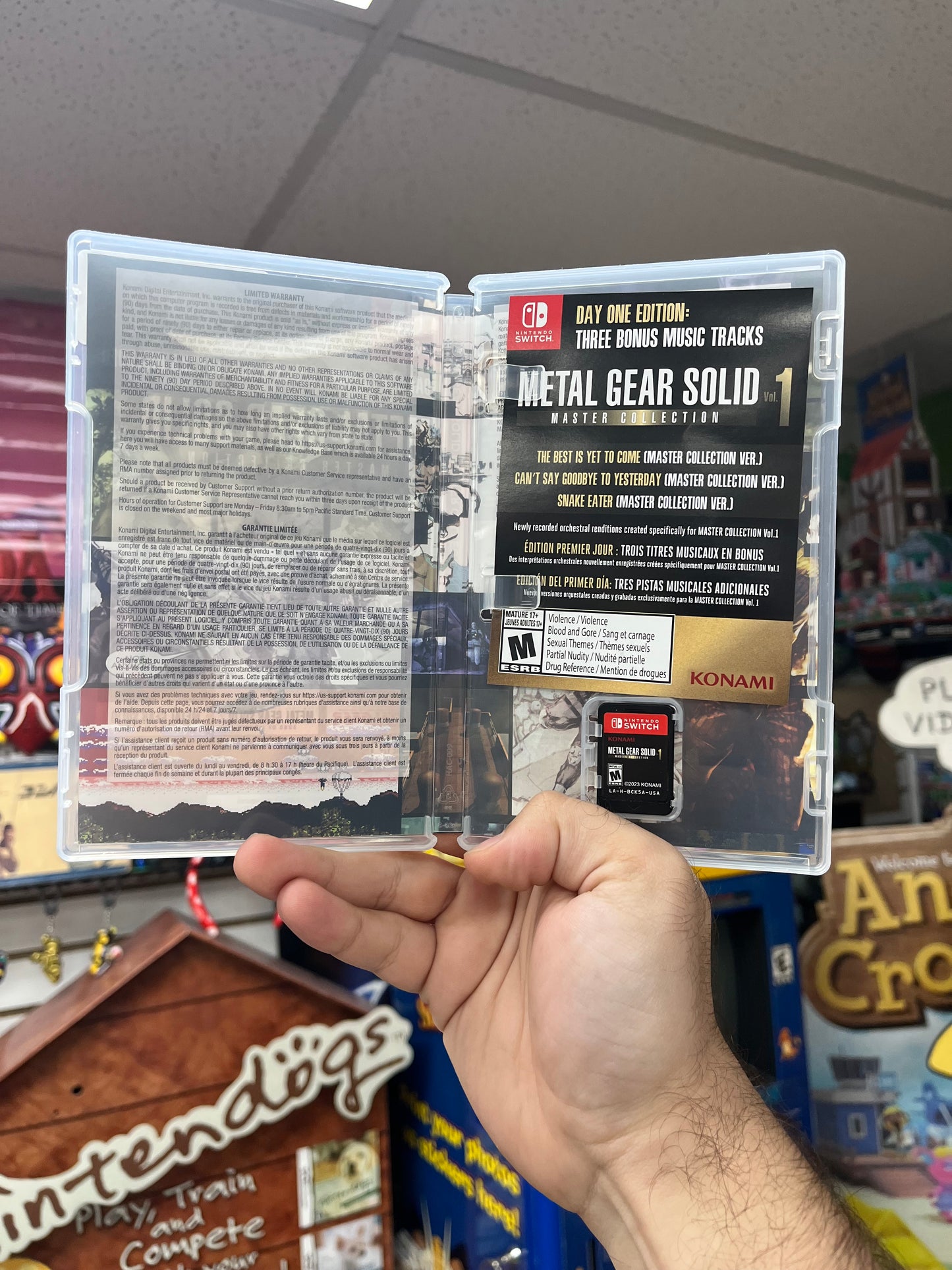Metal Gear Solid Master Collection Vol. 1 - Switch CiB