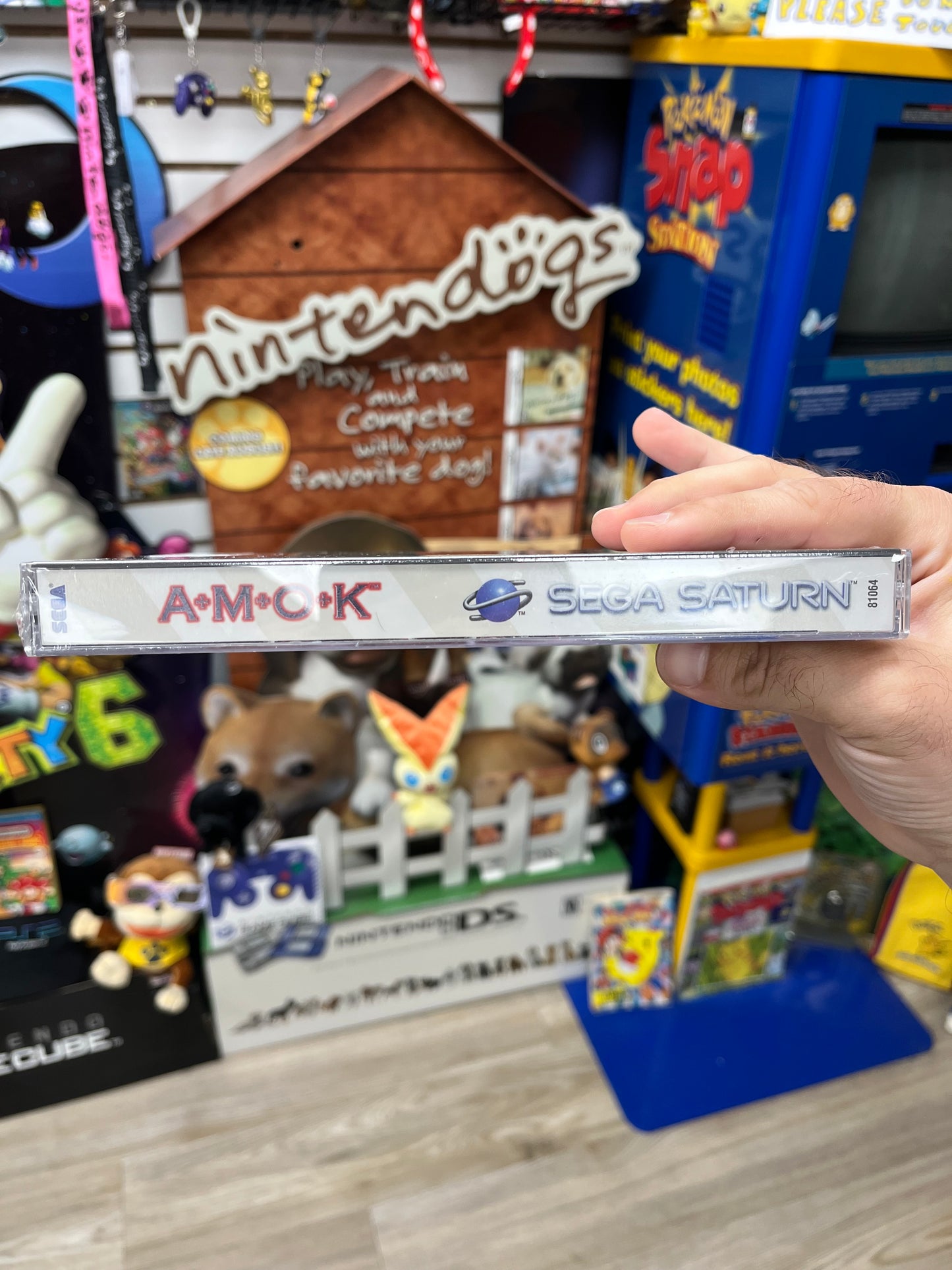 Amok - Sega Saturn Sealed