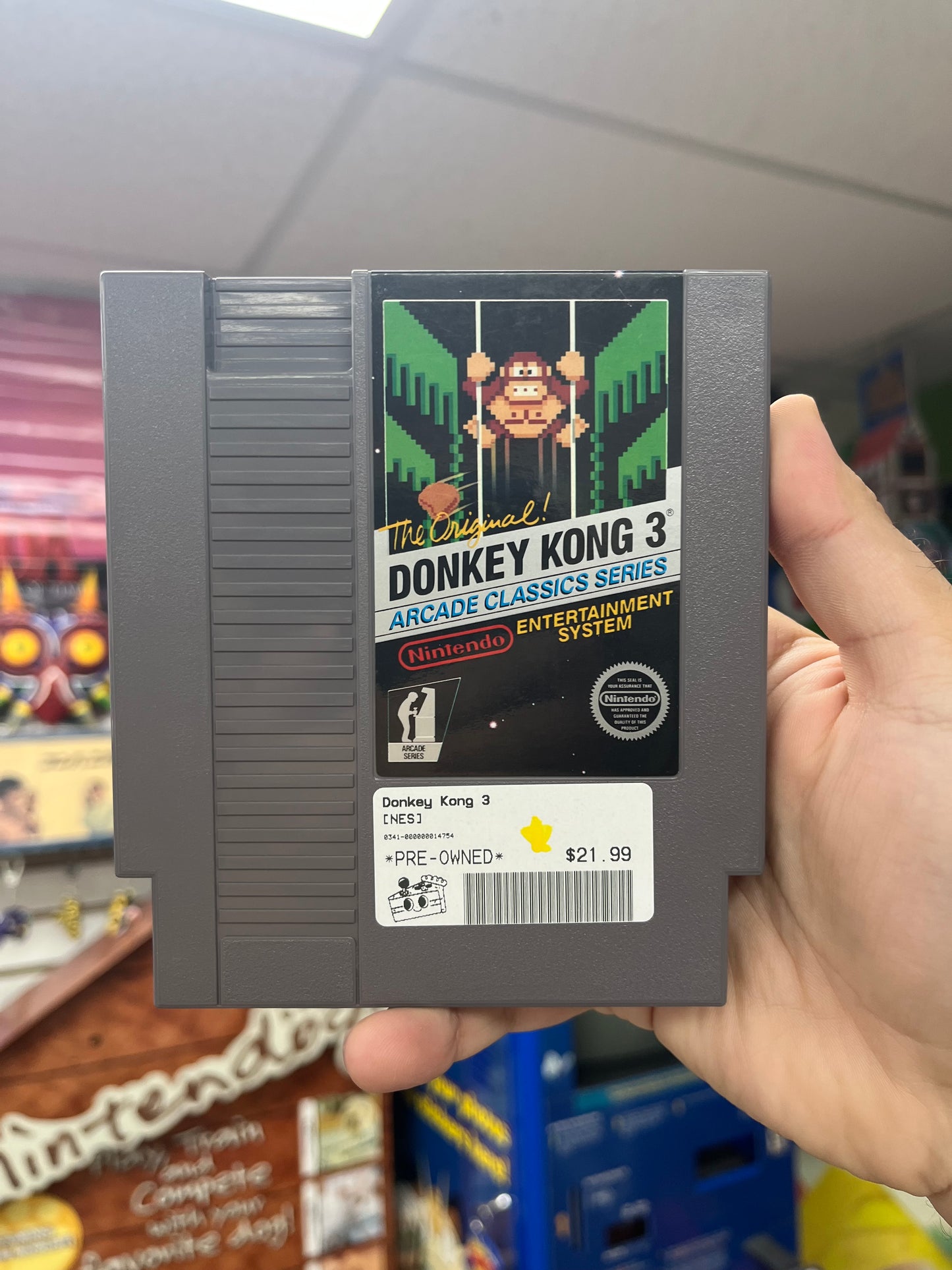 Donkey Kong 3 - NES Loose