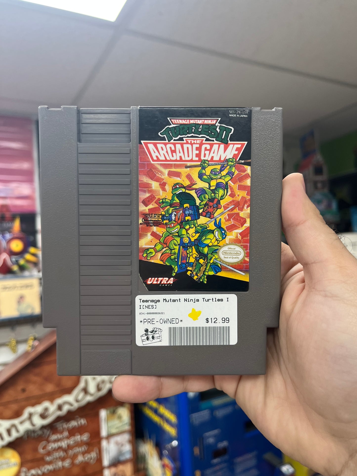 Teenage Mutant Ninja Turtles II - NES Loose