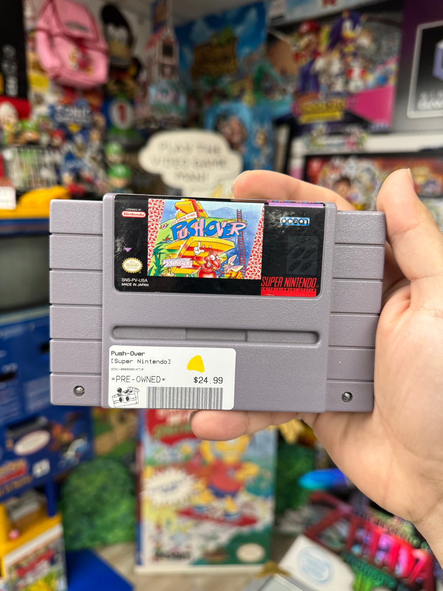 Push-Over SNES