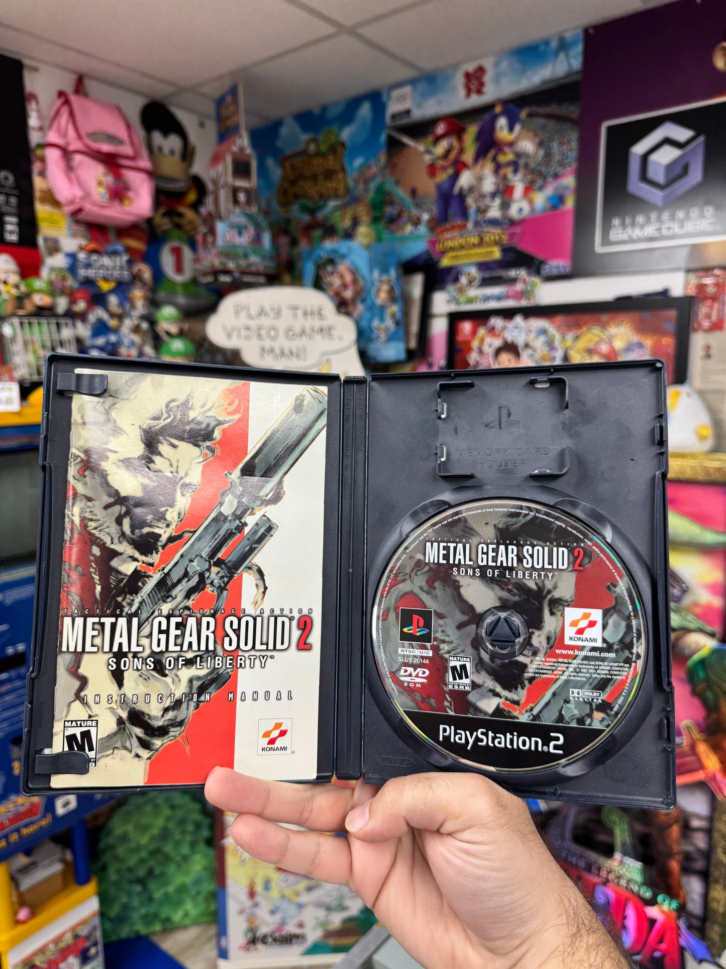 Metal Gear Solid 2 Sons of Liberty PS2 CIB