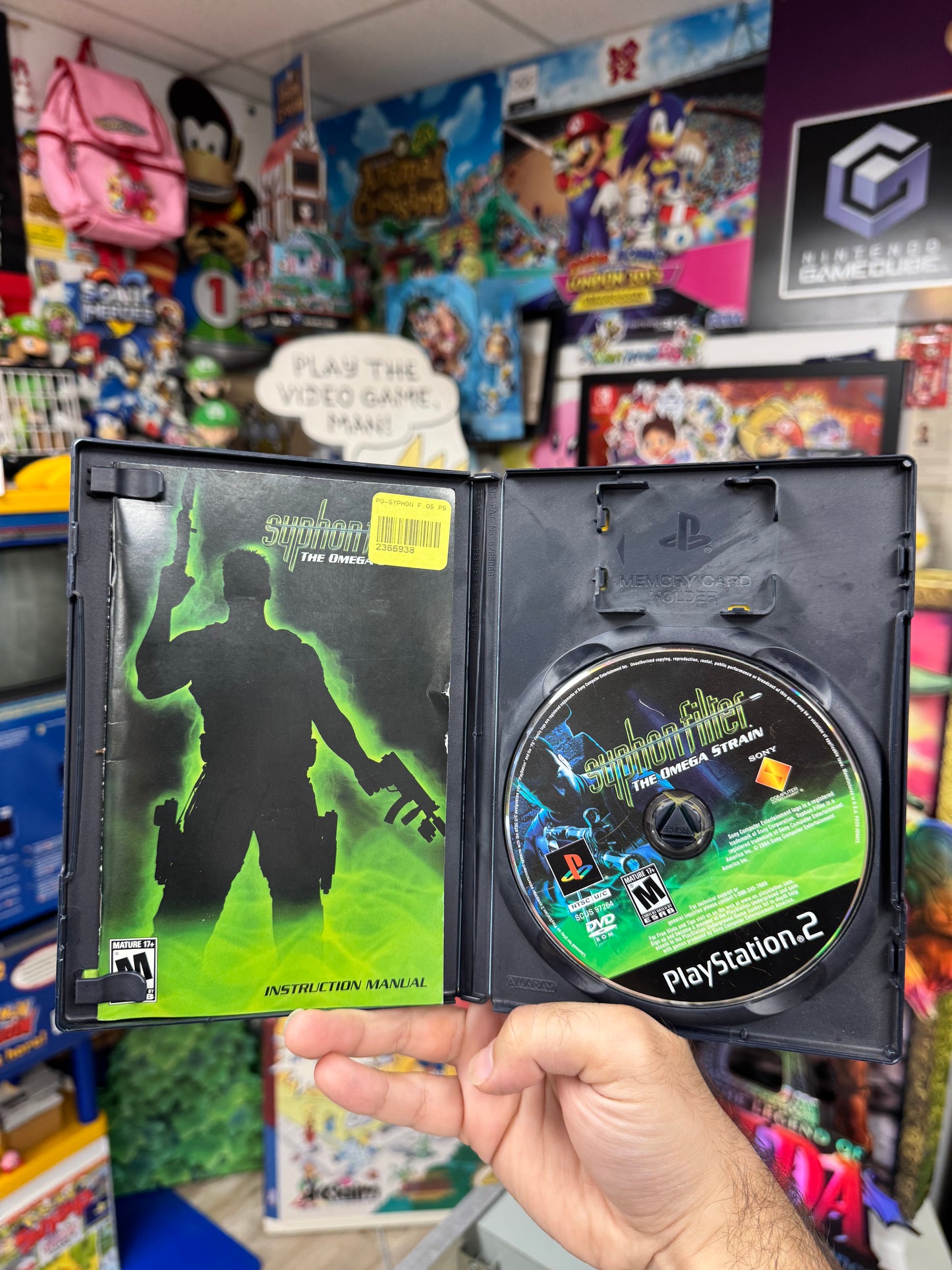 Syphon Filter Omega Strain PS2 CIB